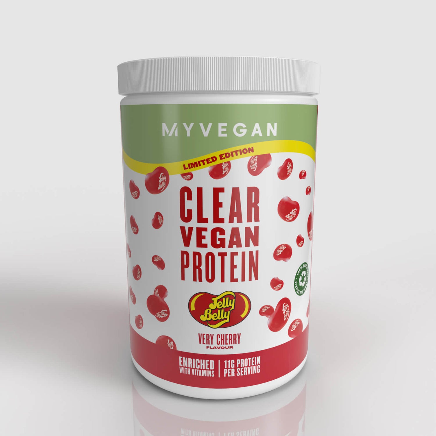 Clear Vegan Protein Jelly Belly® MYPROTEIN™