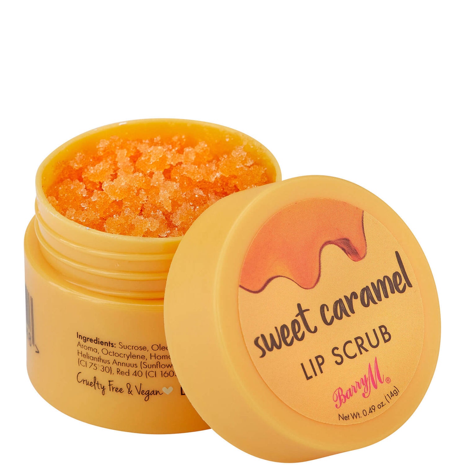 Barry M Cosmetics Sweet Caramel Lip Scrub 14g LOOKFANTASTIC
