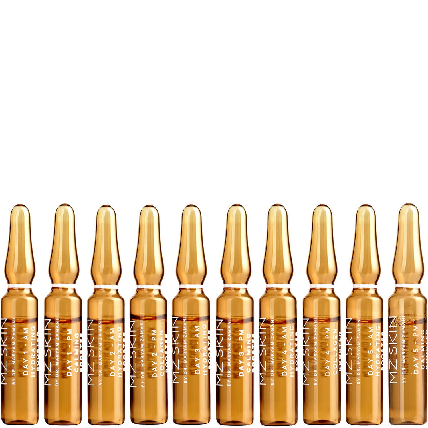 MZ Skin HydraBoost Ampoules 2ml Gratis Lieferservice weltweit