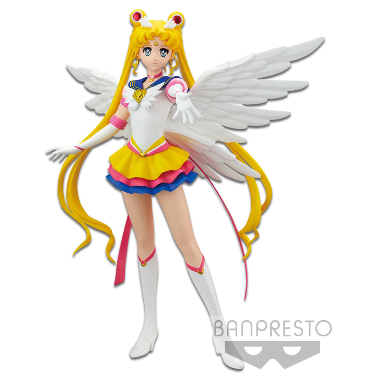 Banpresto, BP88290 Sailor Moon Pretty Guardian Sailor Moon Cosmos The Movie, Glitter & Glamours Eternal Action Figure, 23 cm, Multicolor Banpresto, BP88290 Sailor Moon Pretty Guardian Sailor Moon Cosmos The Movie, Glitter & Glamours Eternal Action Figure, 23 cm, Multicolor