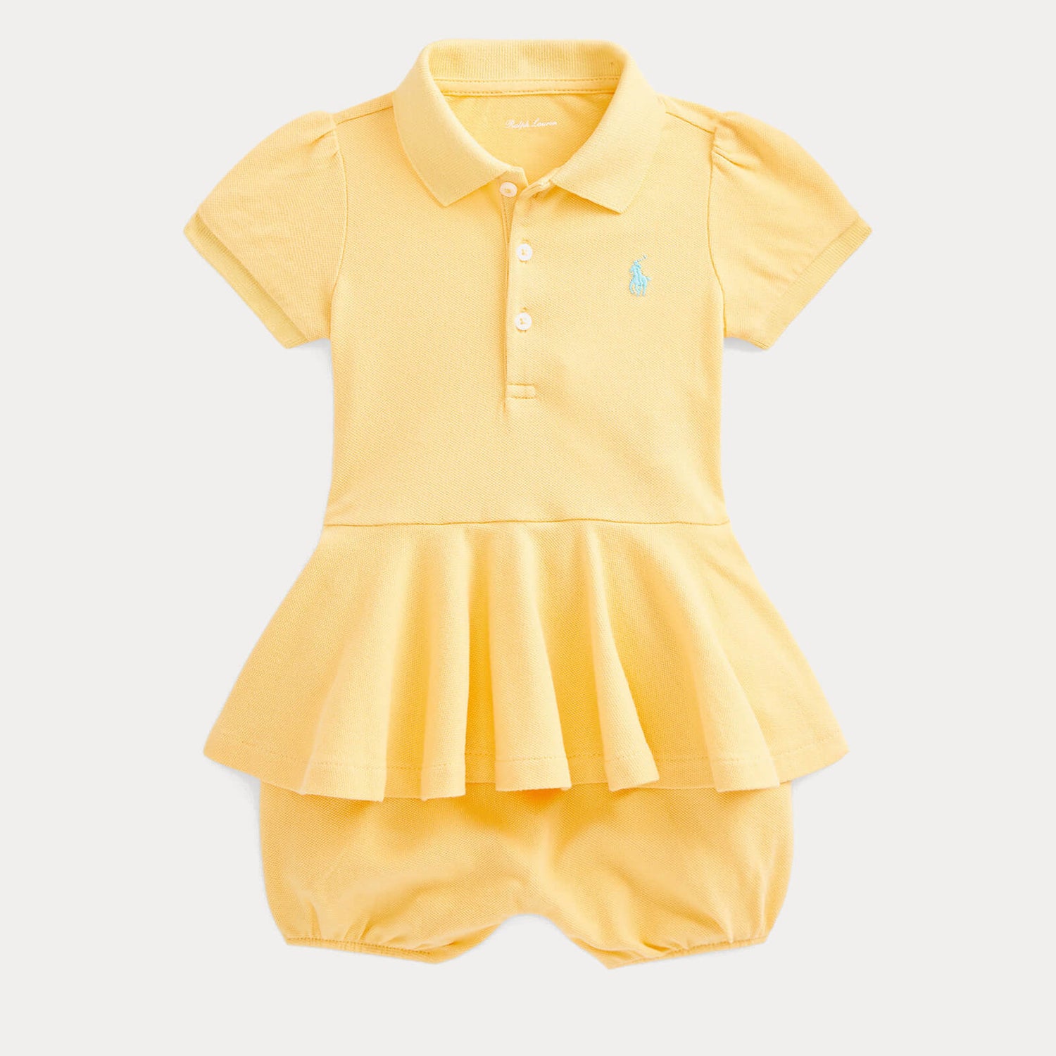 Polo Ralph Lauren Babys' Bubble Dress Beach Yellow