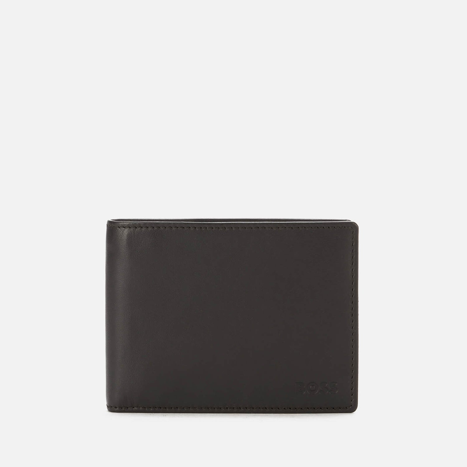 BOSS Men's Arezzo Bifold Wallet Dark Brown
