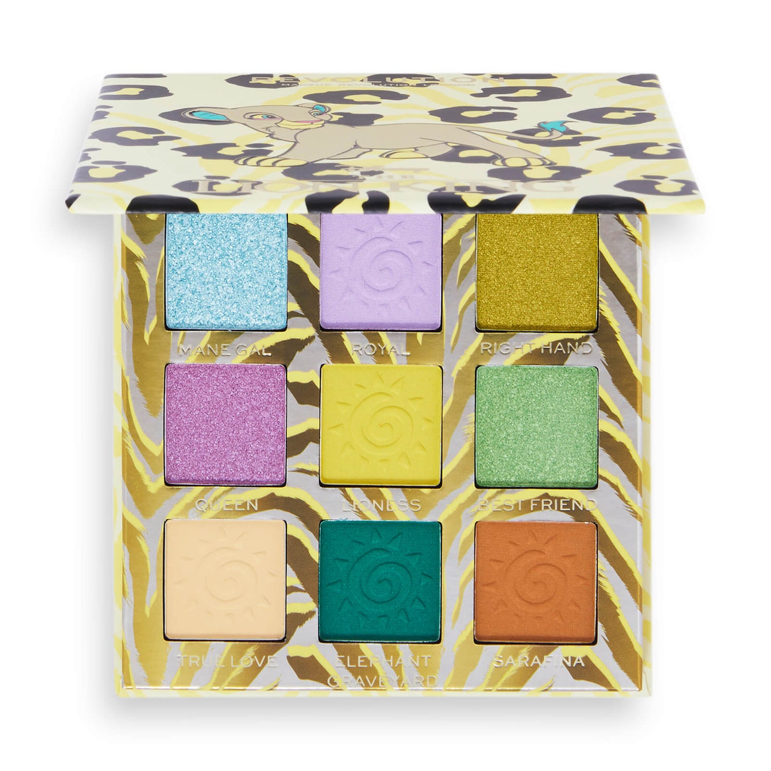 Makeup Revolution Disney's The Lion King Revolution Jungle Princess Shadow Palette LOOKFANTASTIC