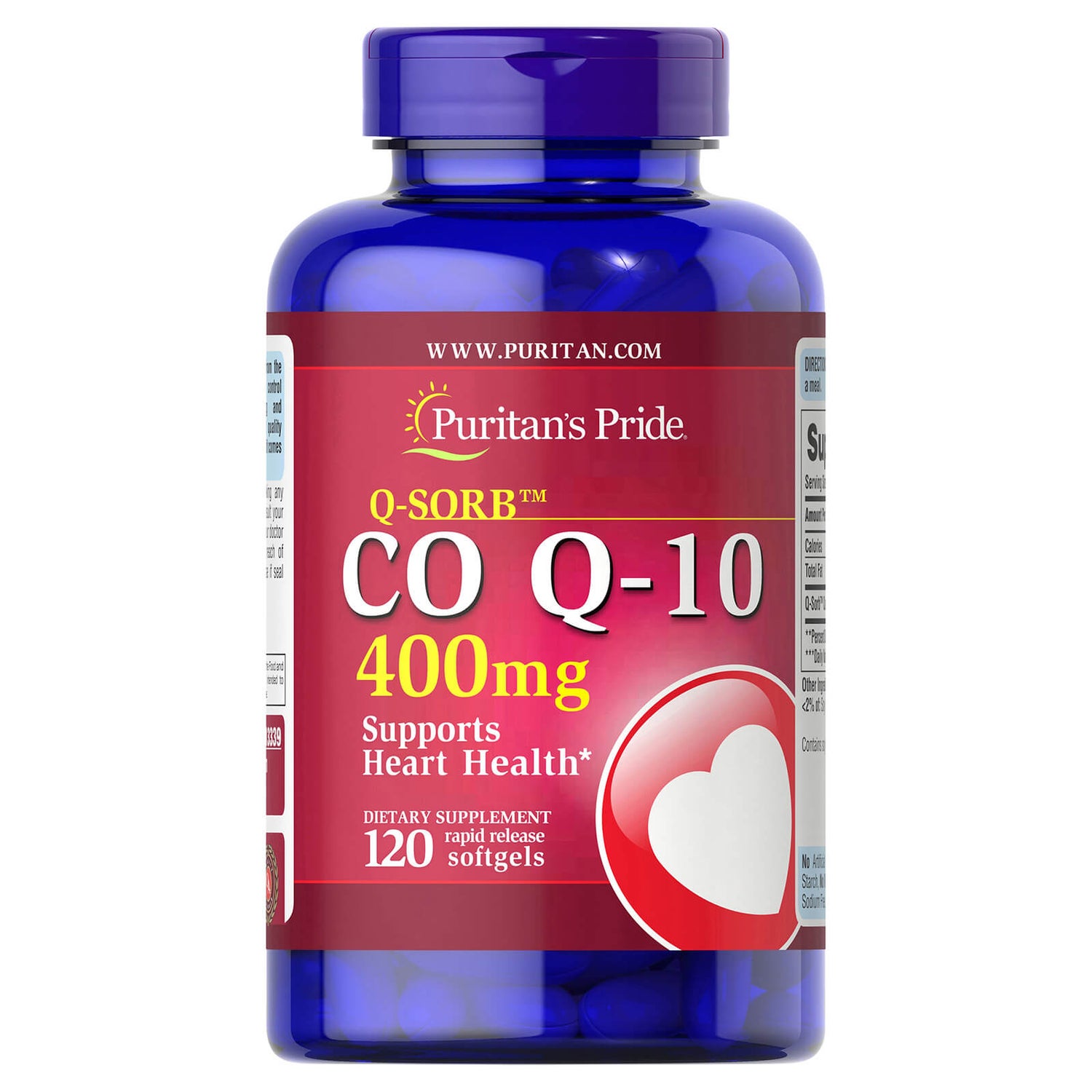 Puritan's Pride Coenzyme Q10 400mg Every Health