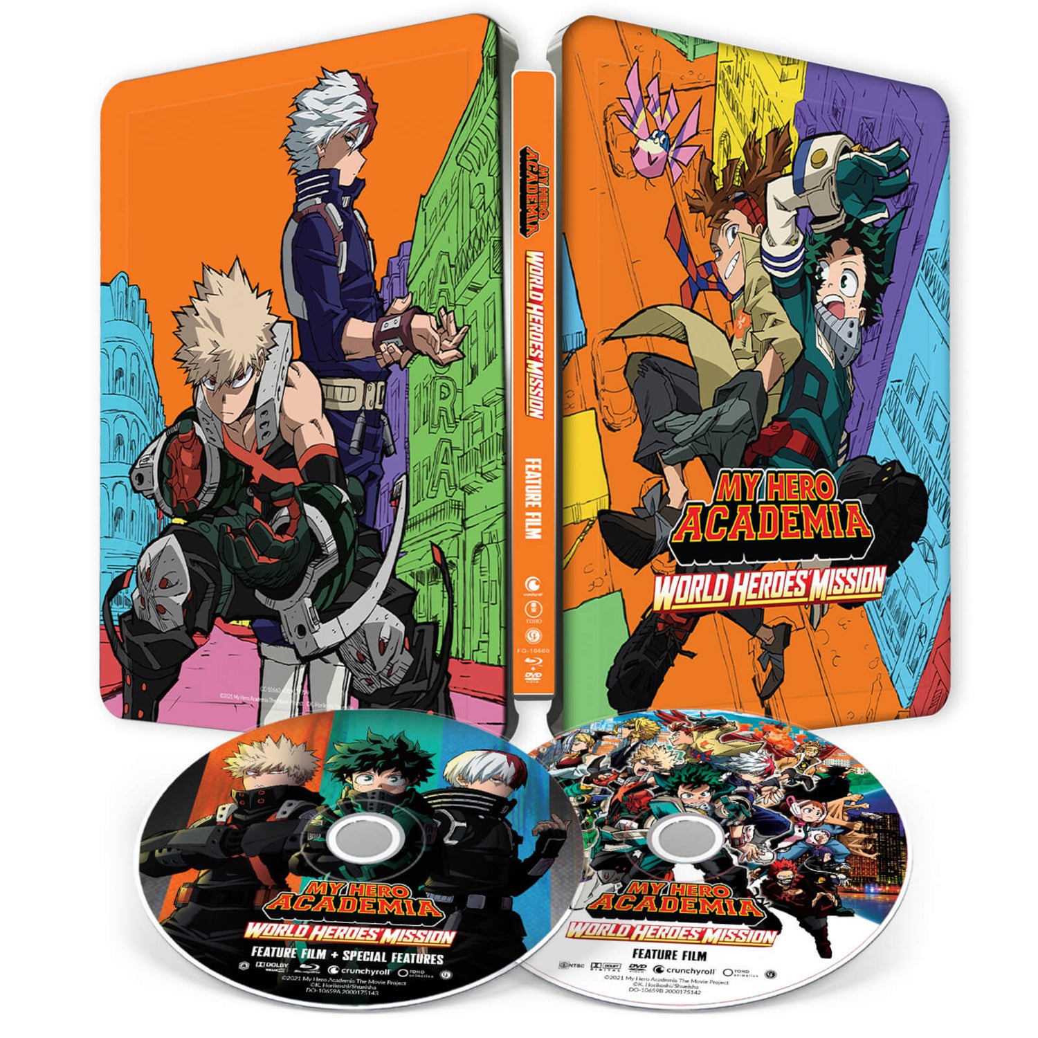 My Hero Academia: World Heroes Mission Steelbook (includes DVD) Blu-ray