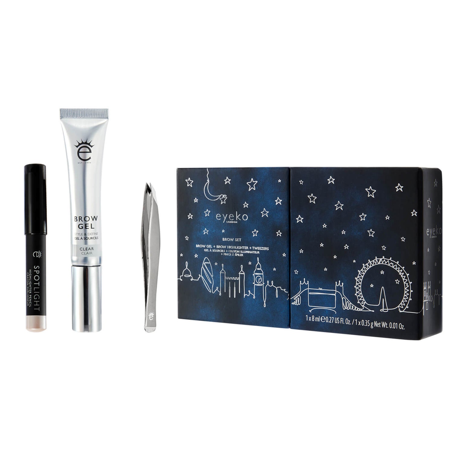 Eyeko Brow Trio (worth £41.00) - Lookfantastic