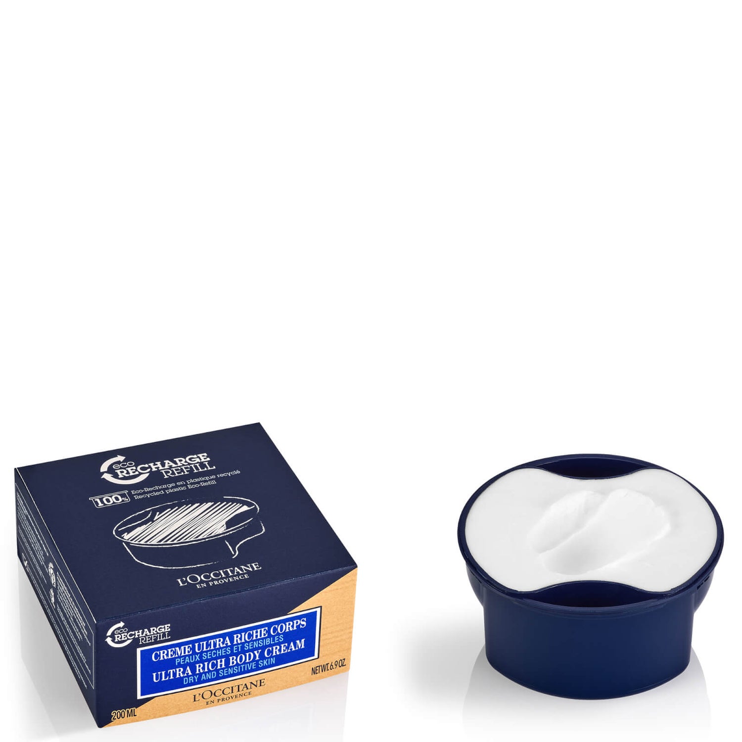 L'Occitane Ultra Rich Body Cream Refill 200ml Cult Beauty