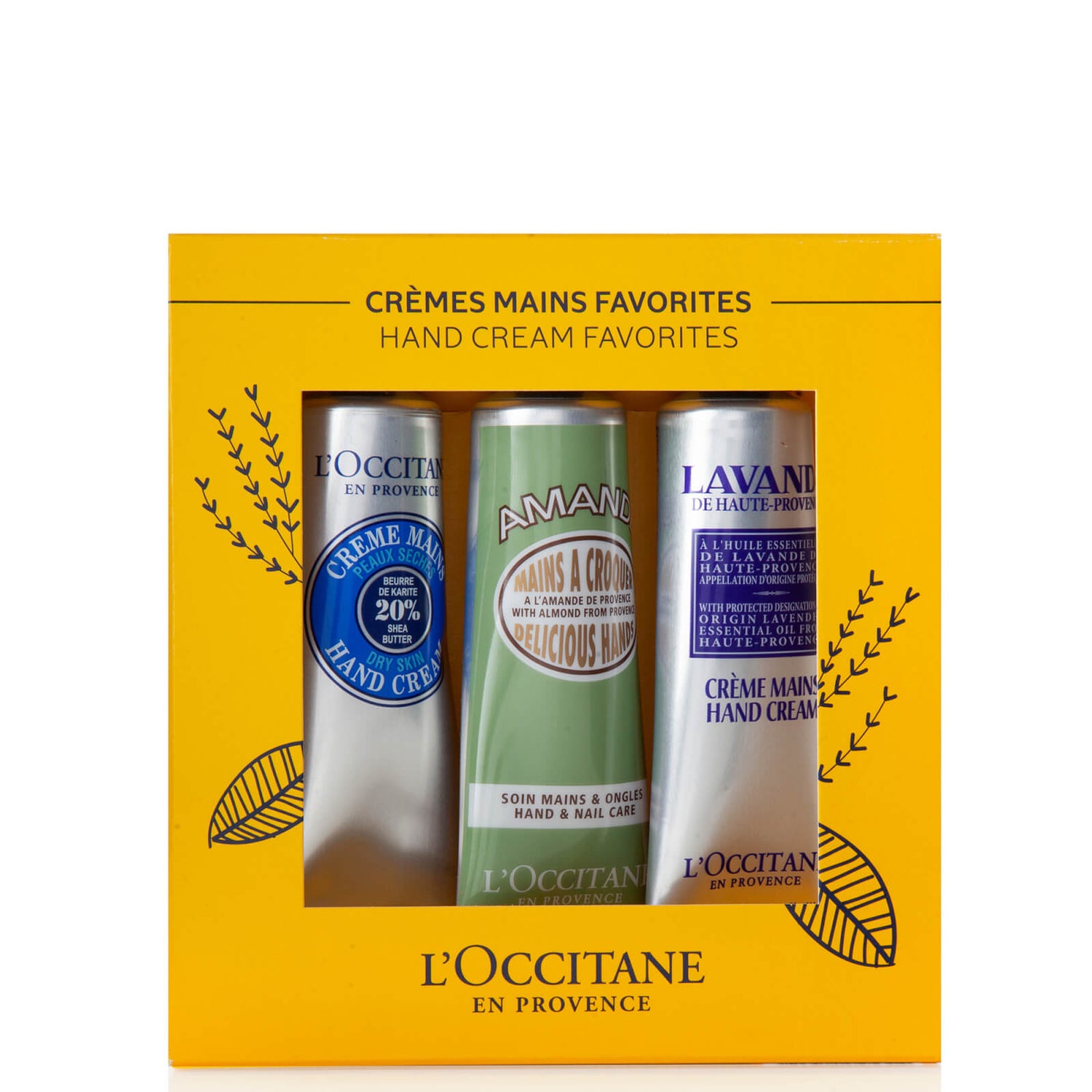 L'Occitane Hand Cream Favorites Set LOOKFANTASTIC