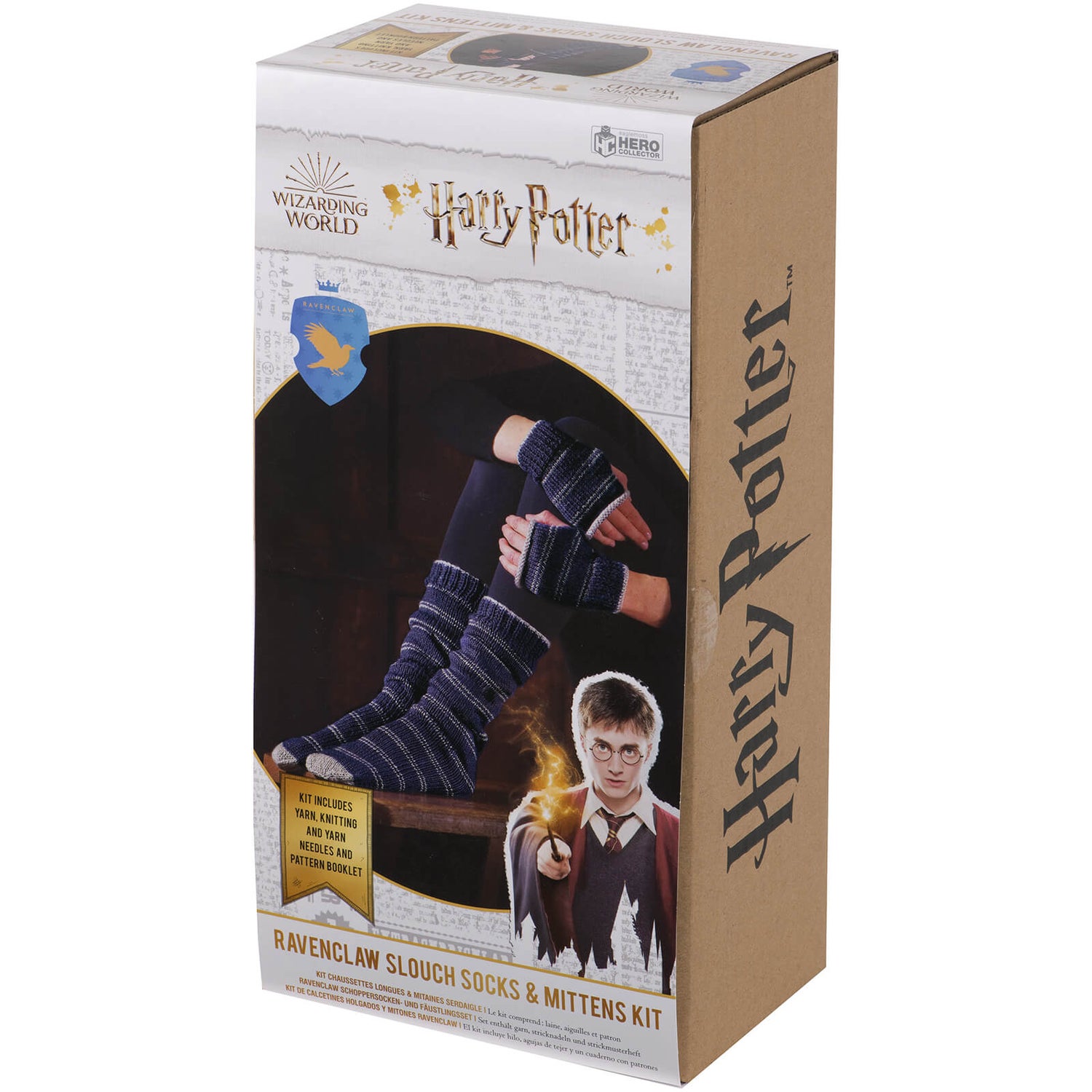 Eaglemoss Ravenclaw Mittens & Slouch Socks Knit Kit Merchandise - Zavvi UK