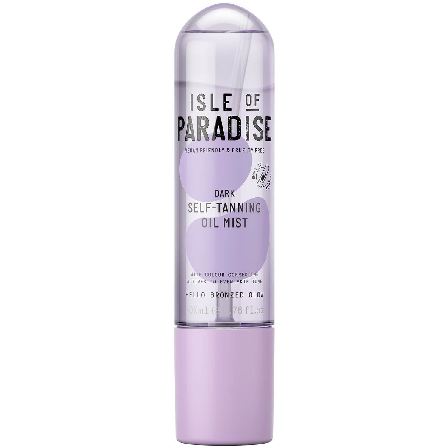 Isle of Paradise Dark SelfTanning Oil Mist 200ml LOOKFANTASTIC