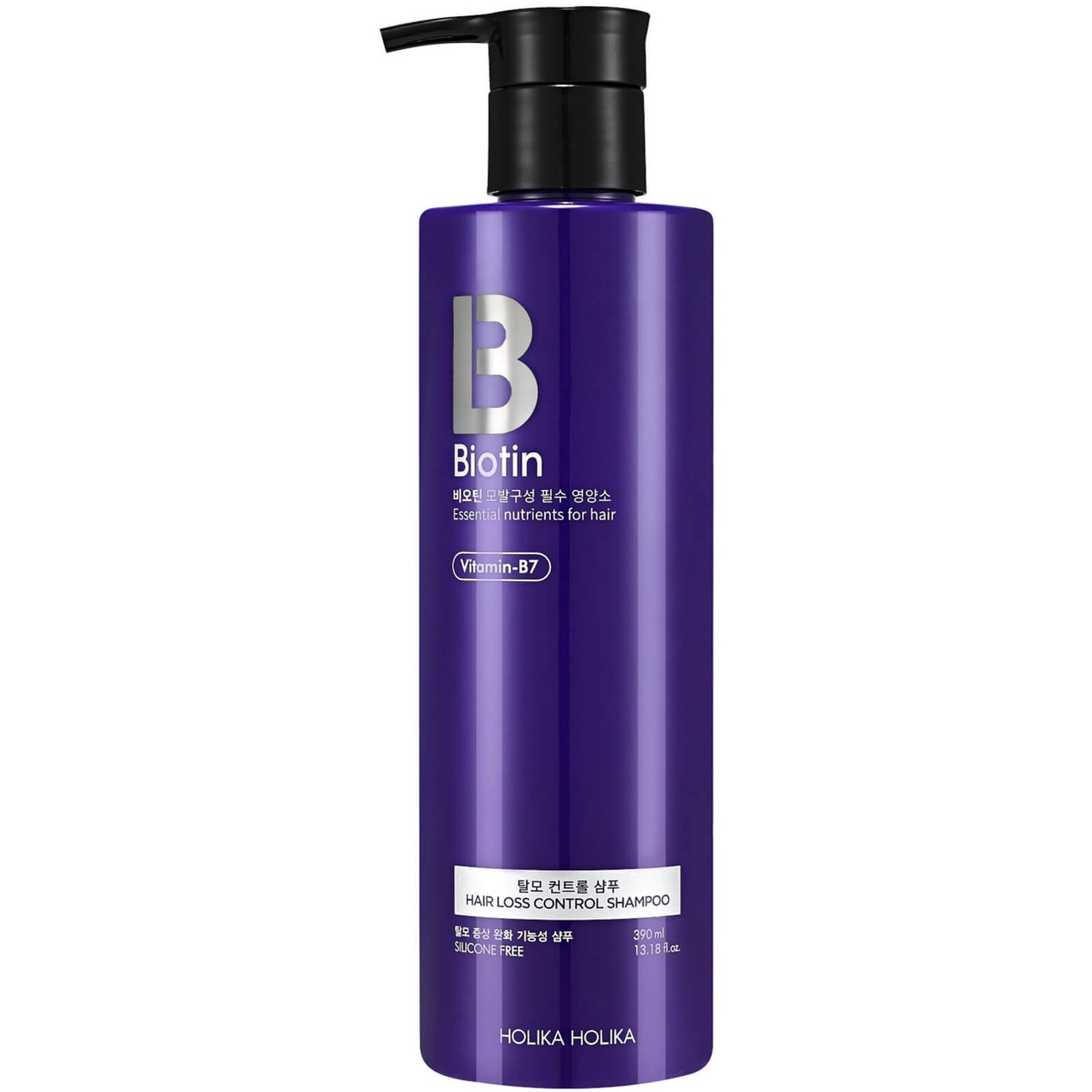 Holika Holika Biotin Hair Loss Control Shampoo 390ml LOOKFANTASTIC
