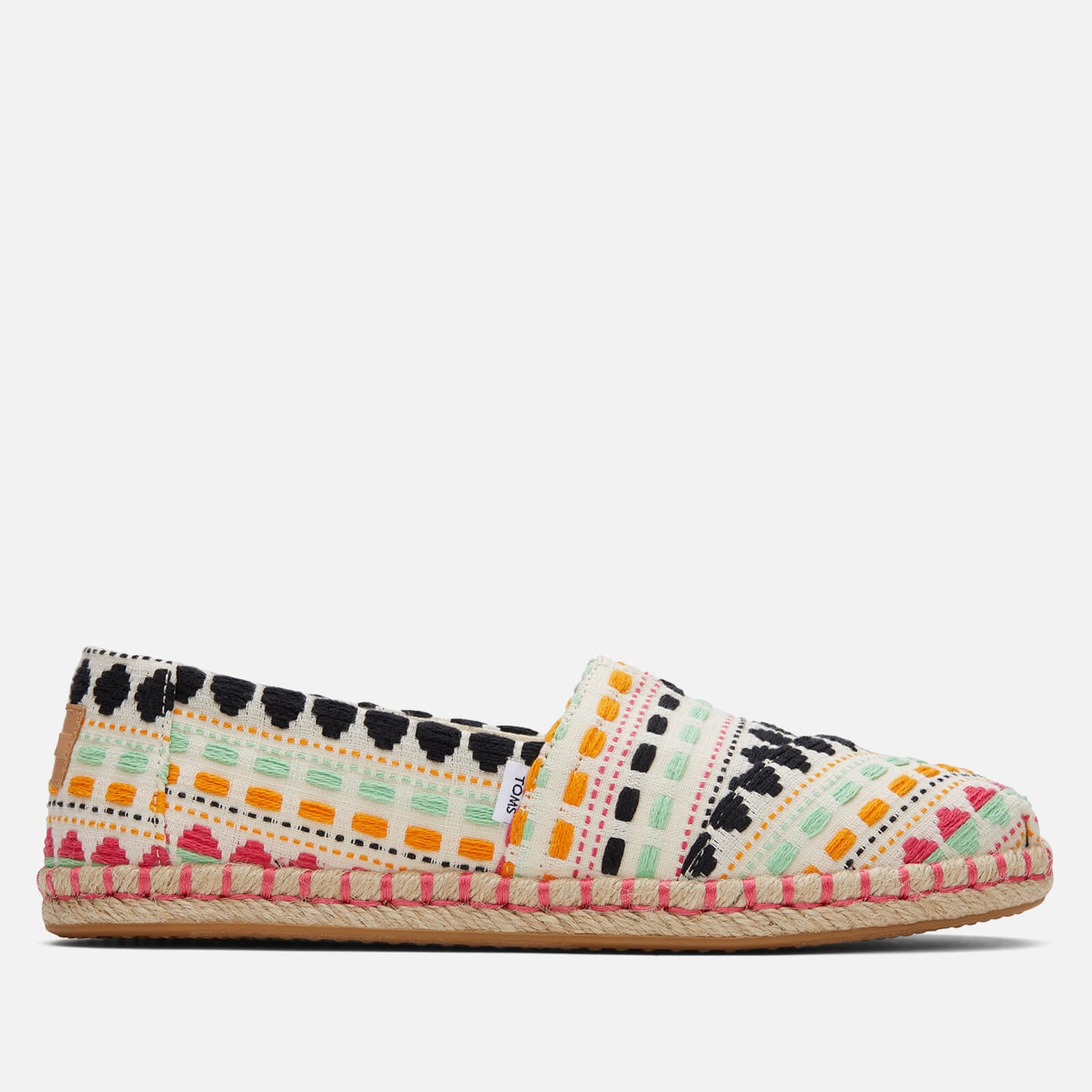 TOMS Women's Alpargata Rope Espadrilles - Natural Global Woven | TheHut.com