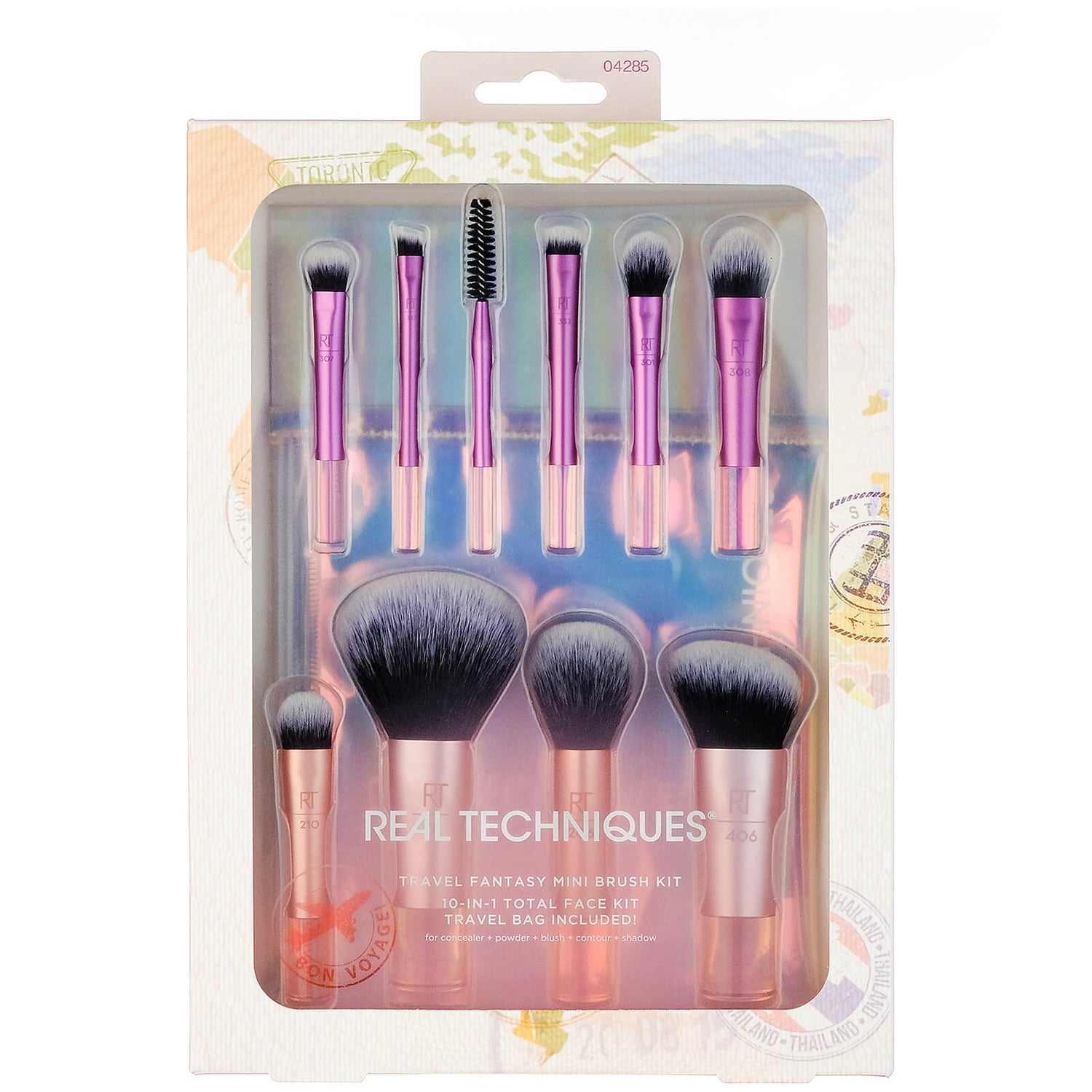 Real Techniques Travel Fantasy Mini Brush Set lookfantastic 台灣站