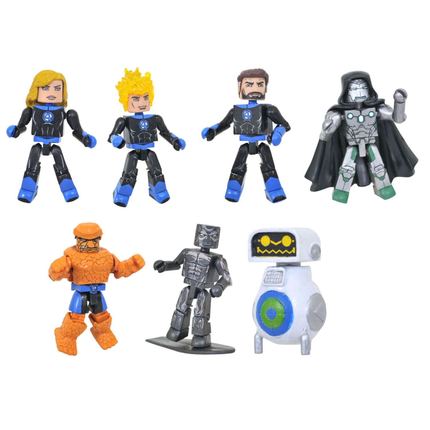 Diamond Select Fantastic Four Minimates Deluxe Box Set Merchandise ...