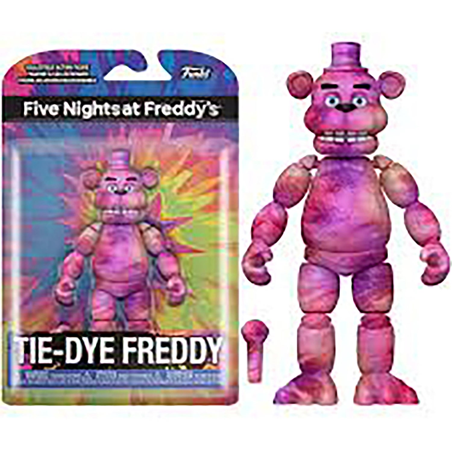 Five Nights At Freddy's Tie Dye Freddy Action Figure Merchandise - Zavvi UK