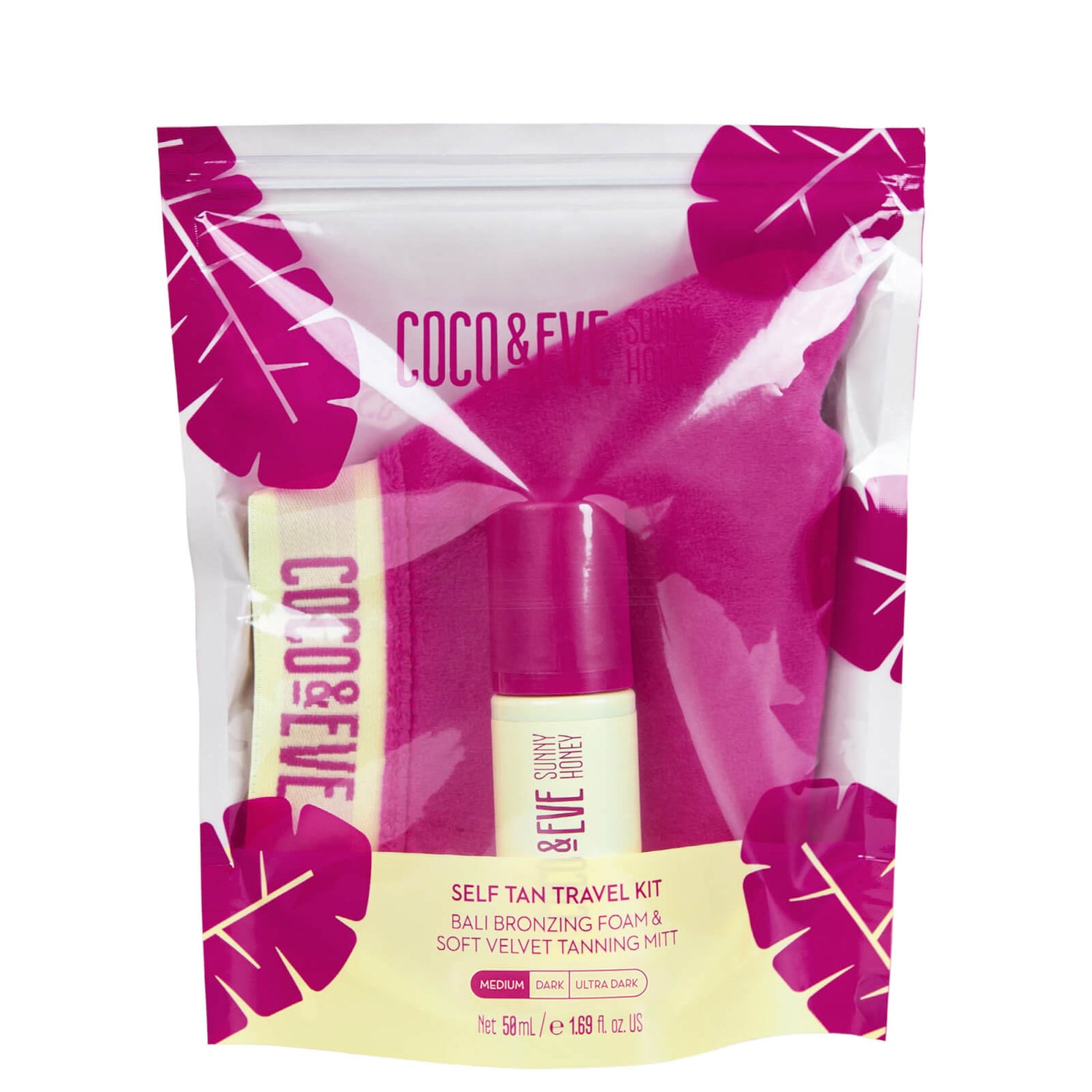 Coco & Eve Self Tan Travel Kit Medium Spedizione GRATIS