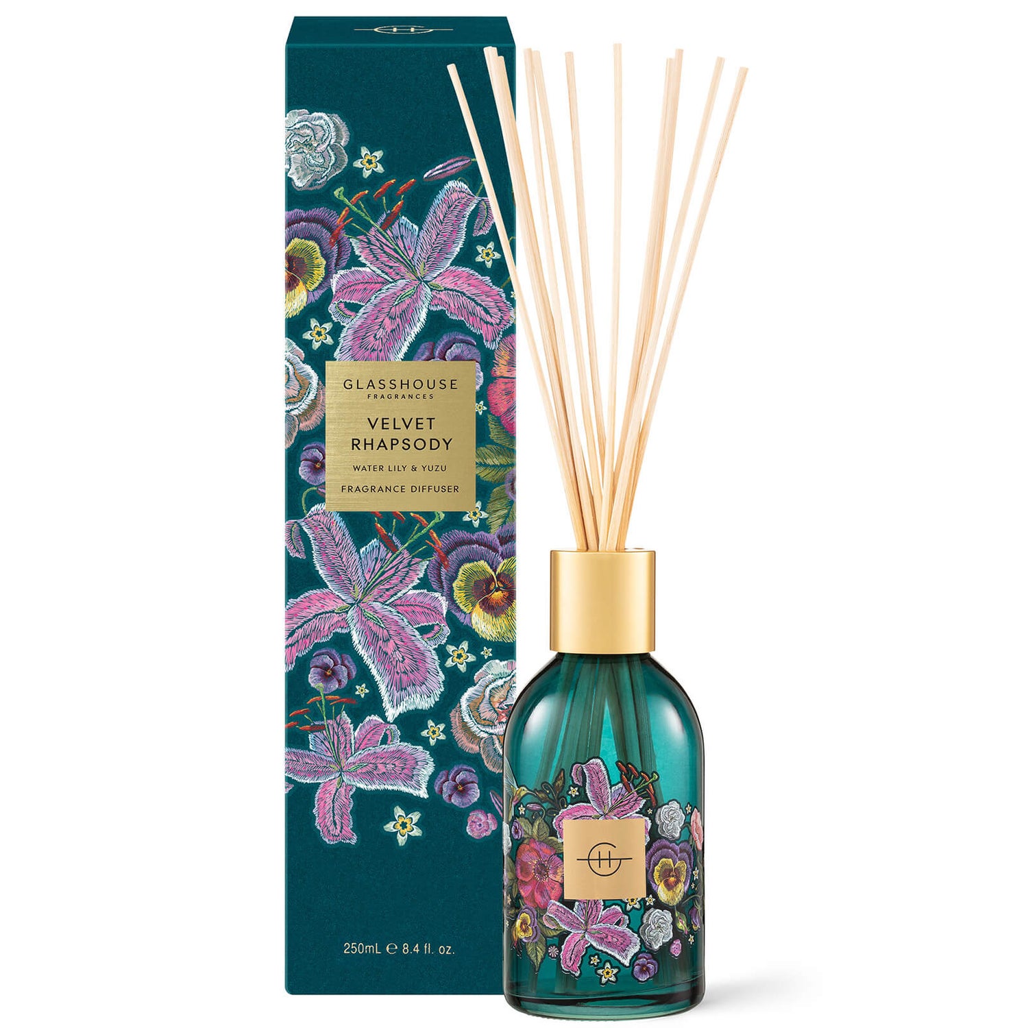 Glasshouse Fragrances Velvet Rhapsody Diffuser 250ml Buy Online At RY