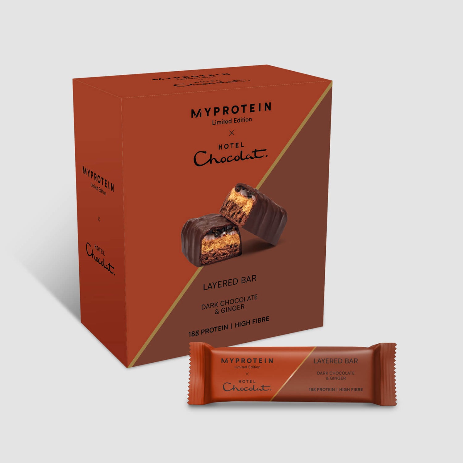 Hotel Chocolat Layered Bar MYPROTEIN™