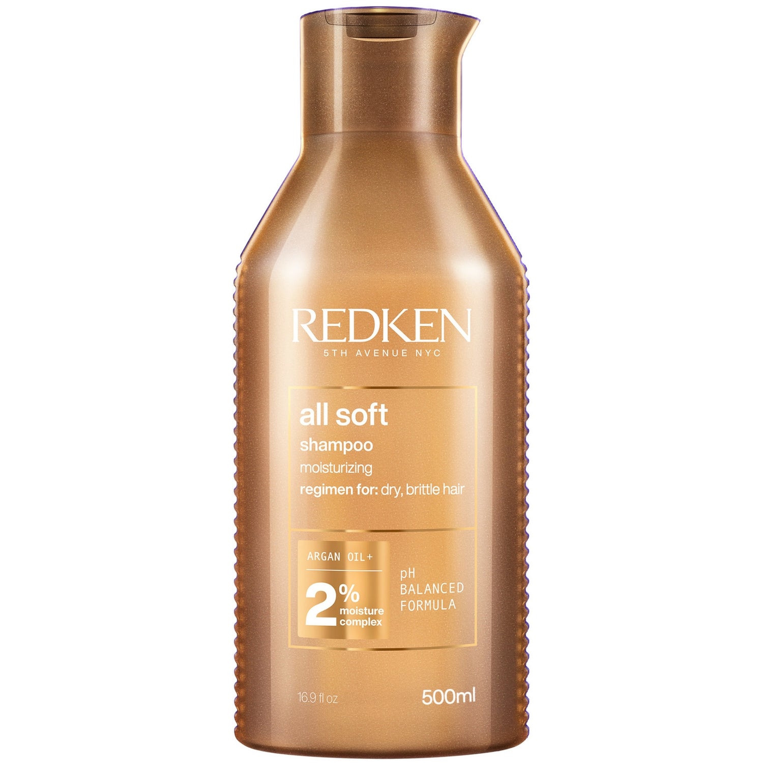 Redken All Soft Shampoo For Dry, Brittle Hair with Argan Oil, Supersize
