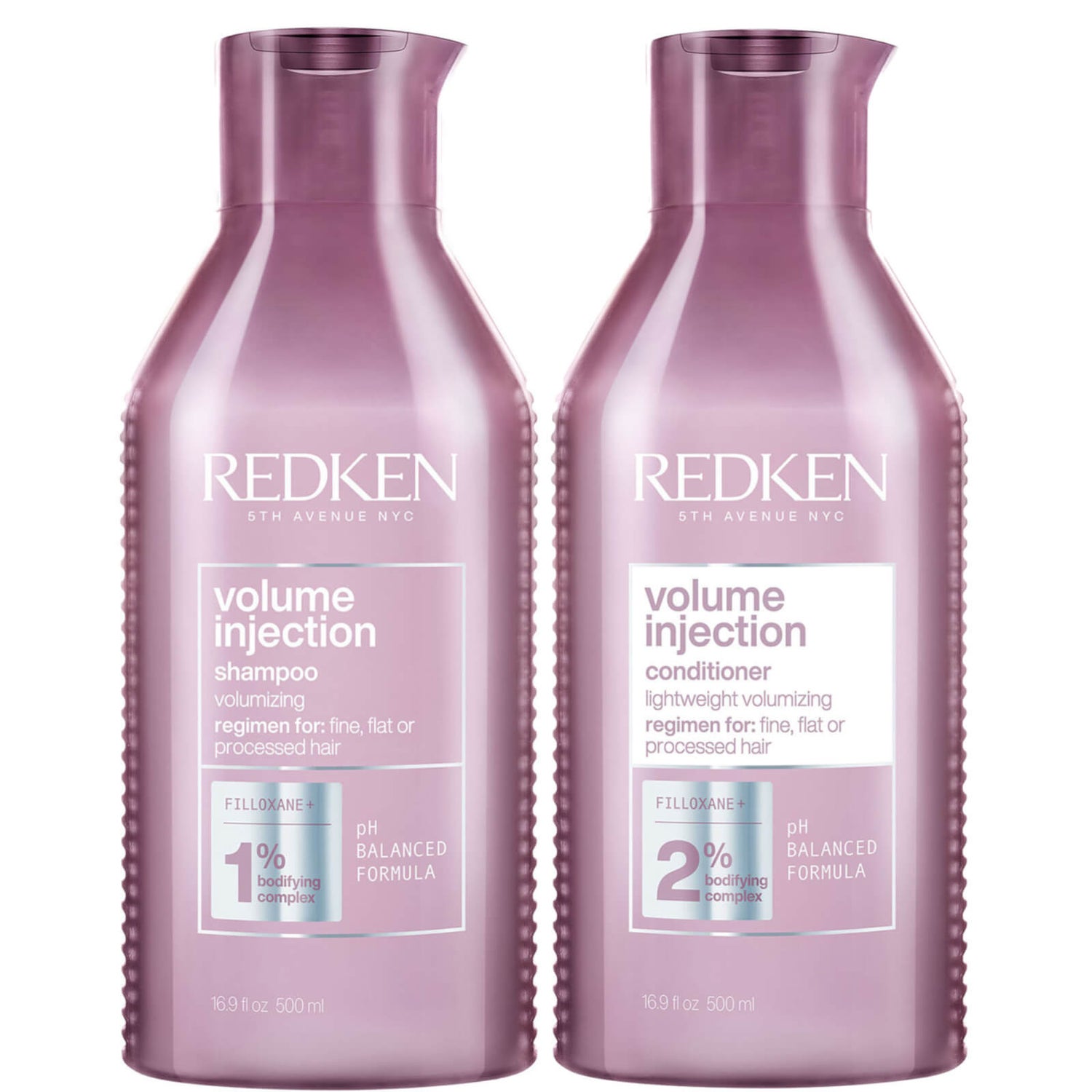 Redken Volume Injection Duo 2 x 500ml LOOKFANTASTIC