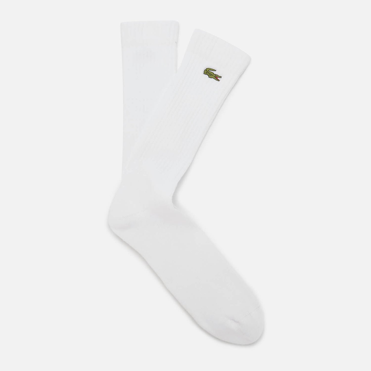 Lacoste Men's 3-Pack High Cut Socks - White | TheHut.com
