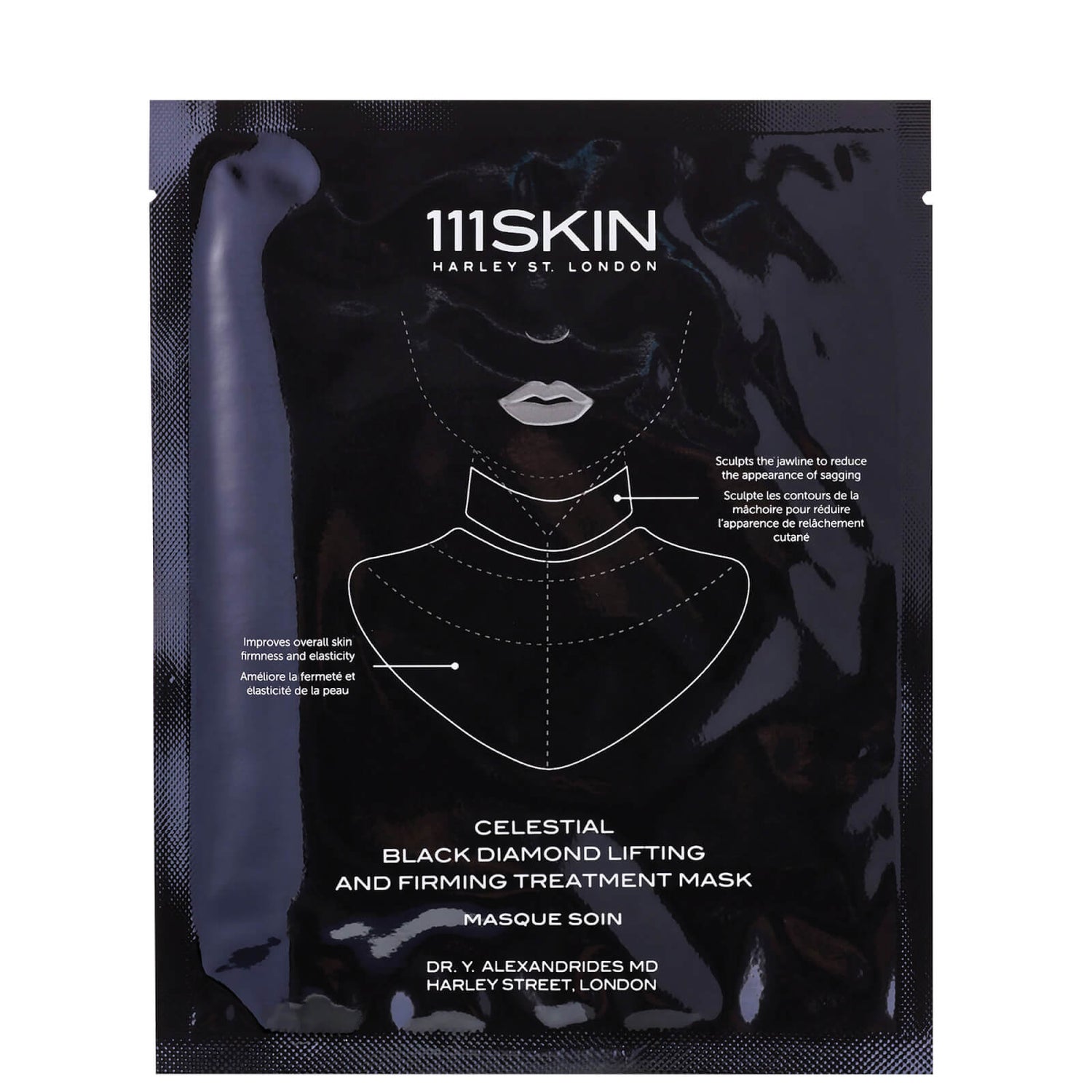 111SKIN Celestial Black Diamond Lifting and Firming Treatment Mask Neck