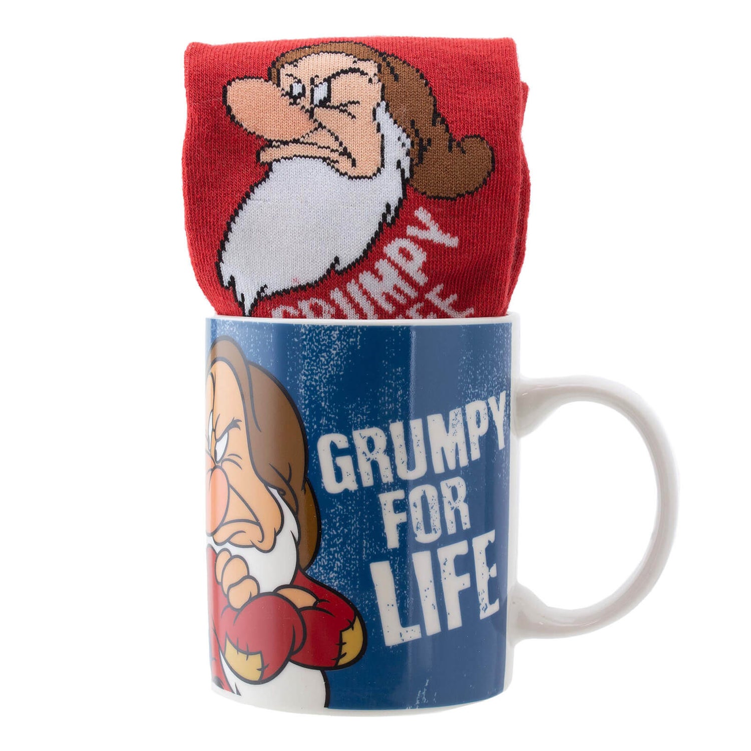 Disney Snow White Grumpy Mug and Socks retro vibes and nostalgia