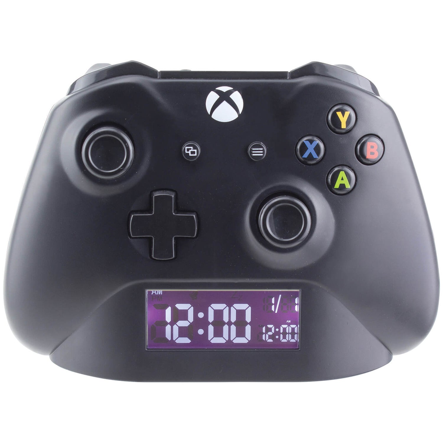 XBOX Black Alarm Clock IWOOT UK
