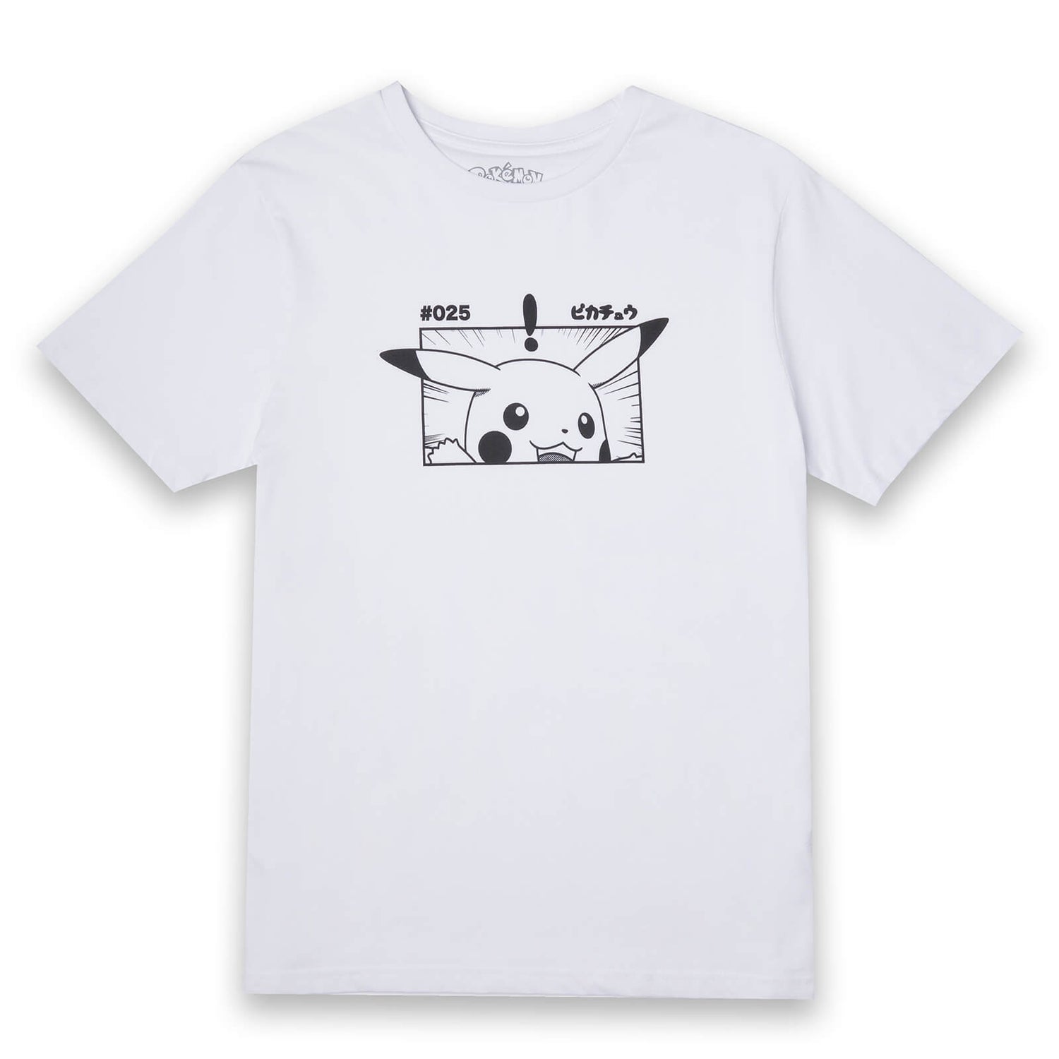 Pokémon Pikachu Unisex TShirt White Clothing Zavvi UK