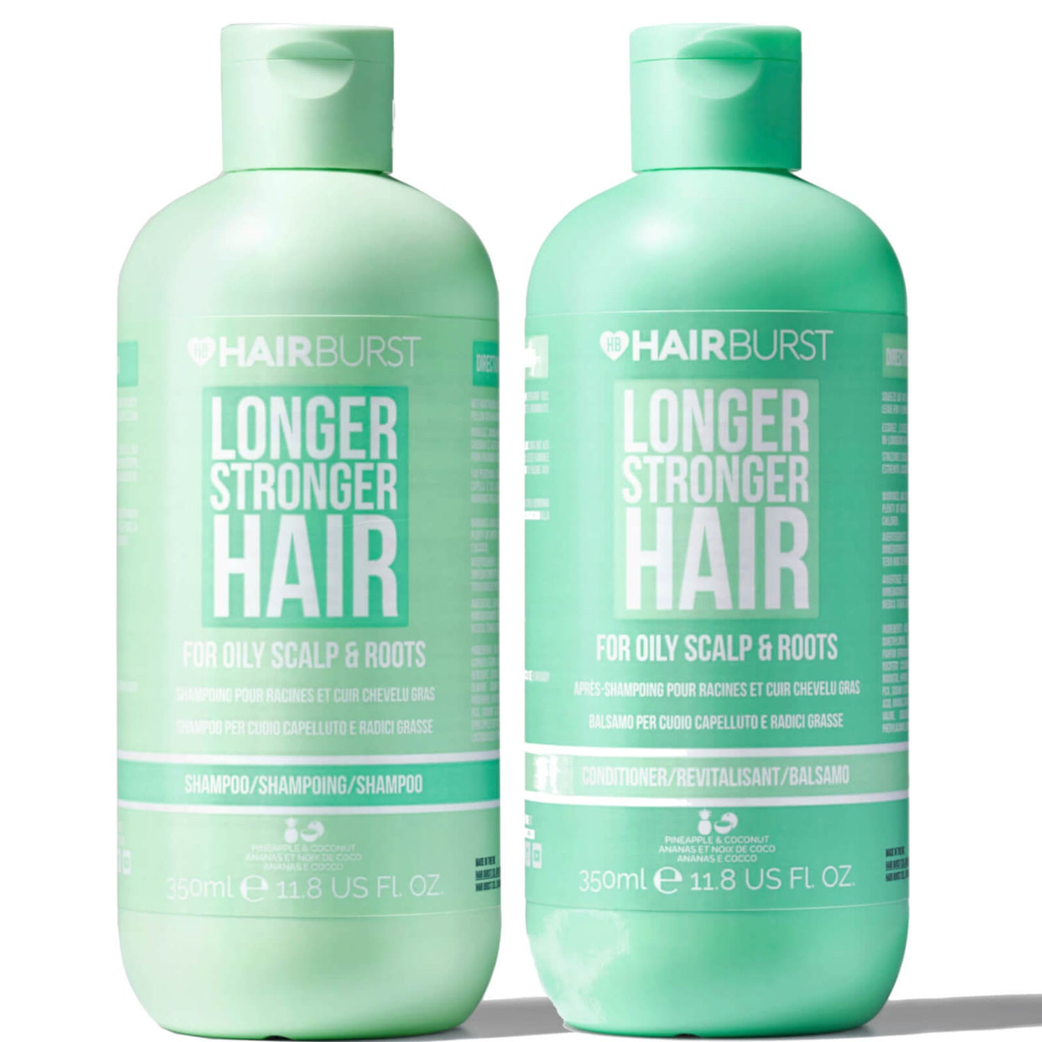 Hairburst Oily Shampoo and Conditioner Set - LOOKFANTASTIC