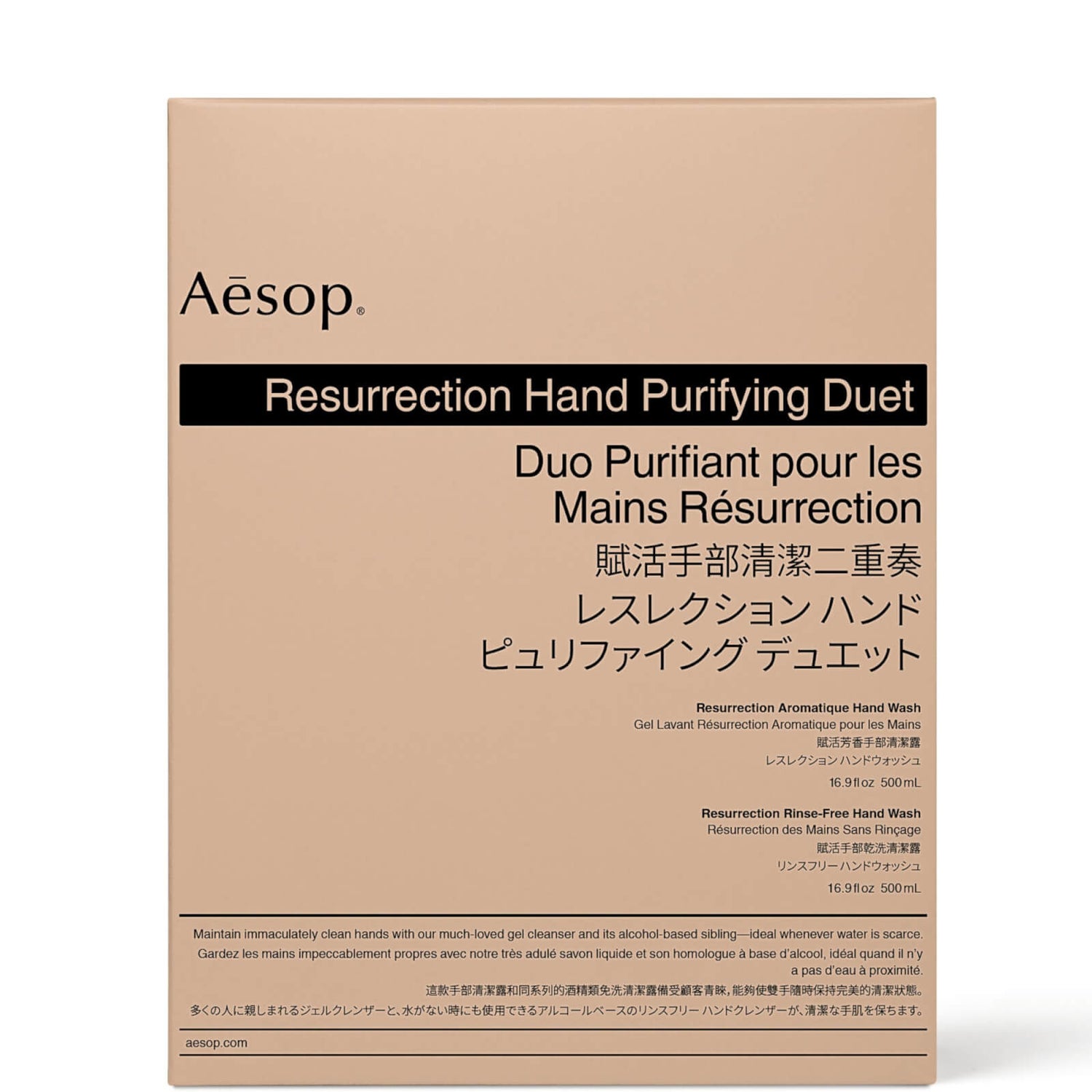 Aesop Resurrection Hand Purifying Duet | lookfantastic HK