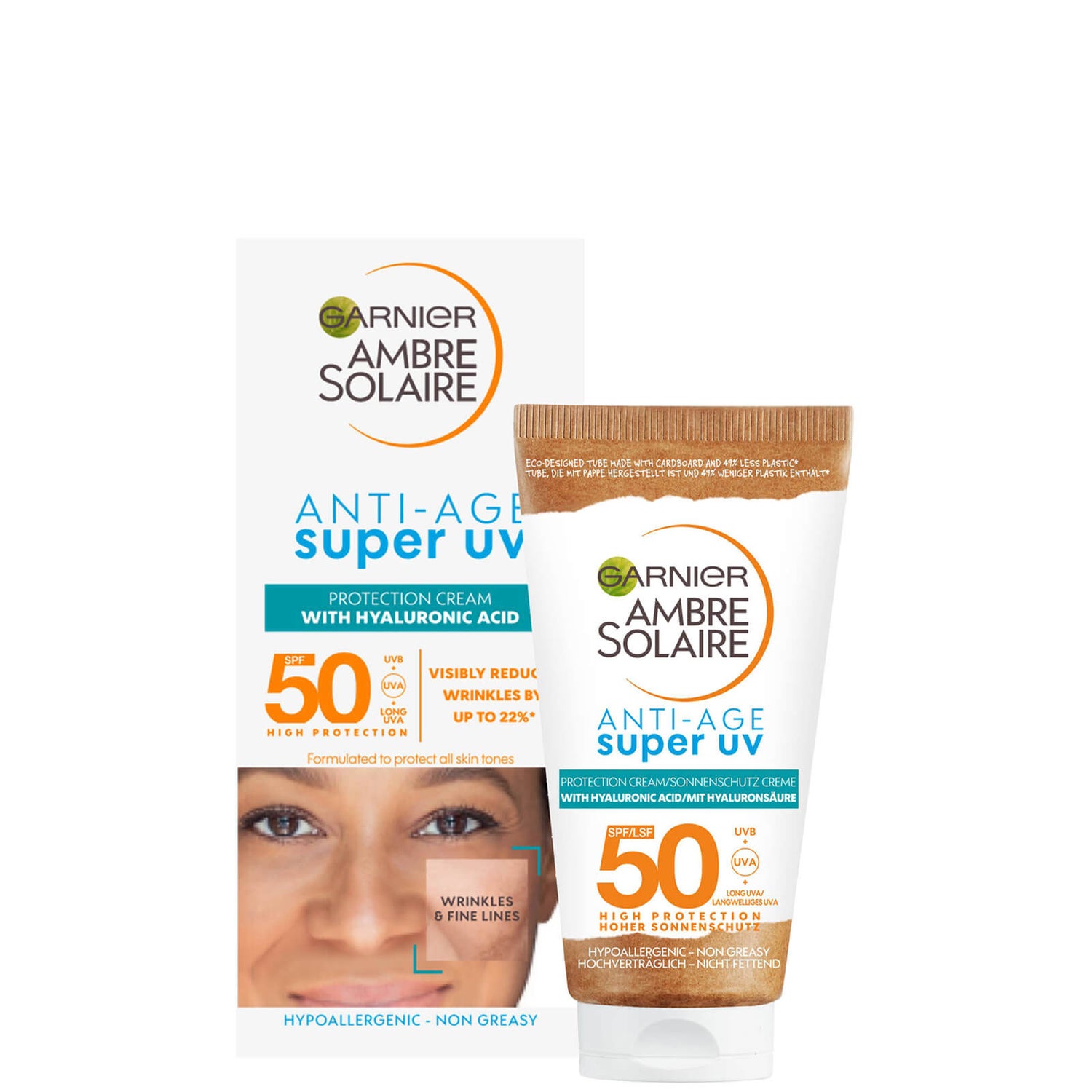 Garnier Ambre Solaire AntiAge Super UV Face Protection SPF50 Cream