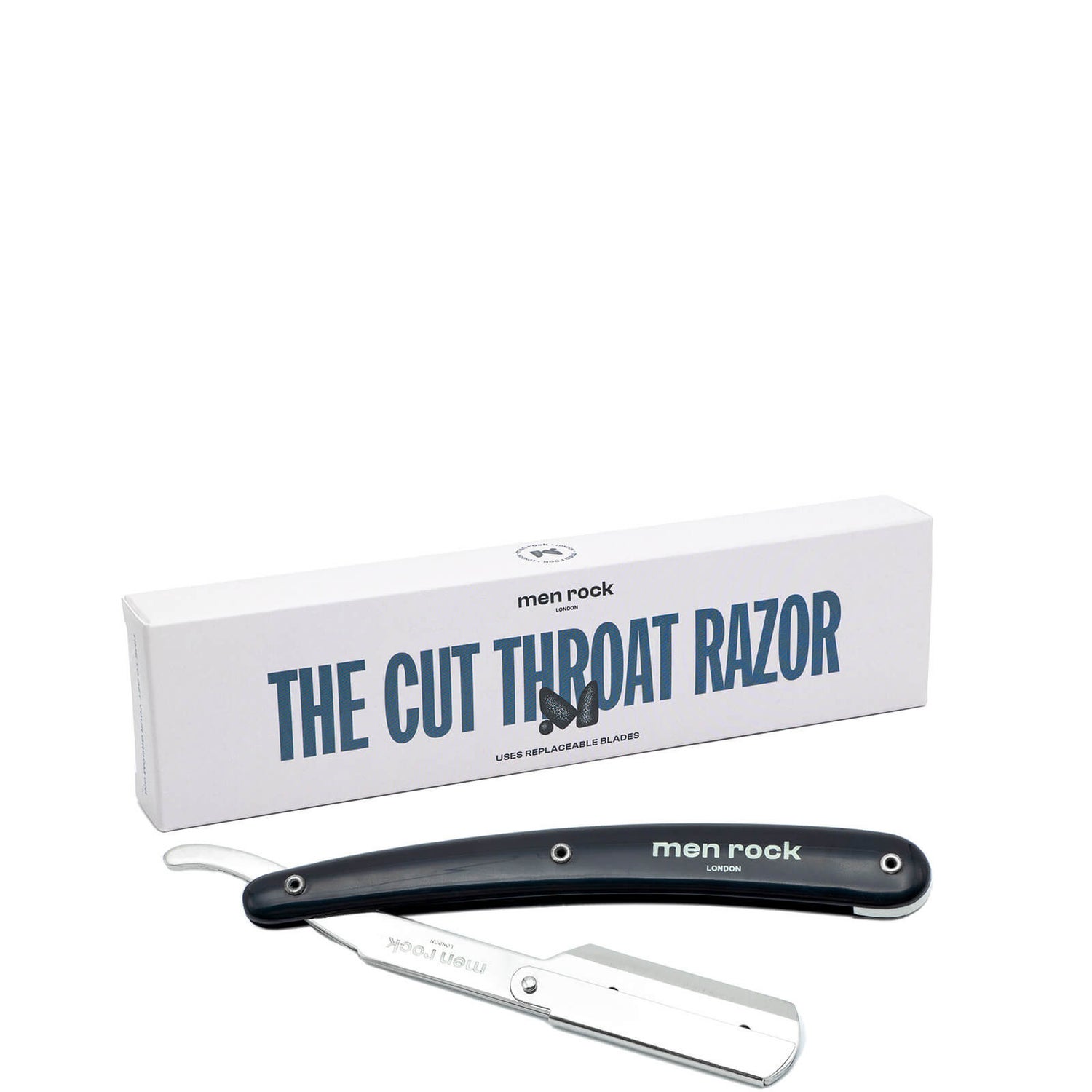 Men Rock Cut Throat Razor LOOKFANTASTIC