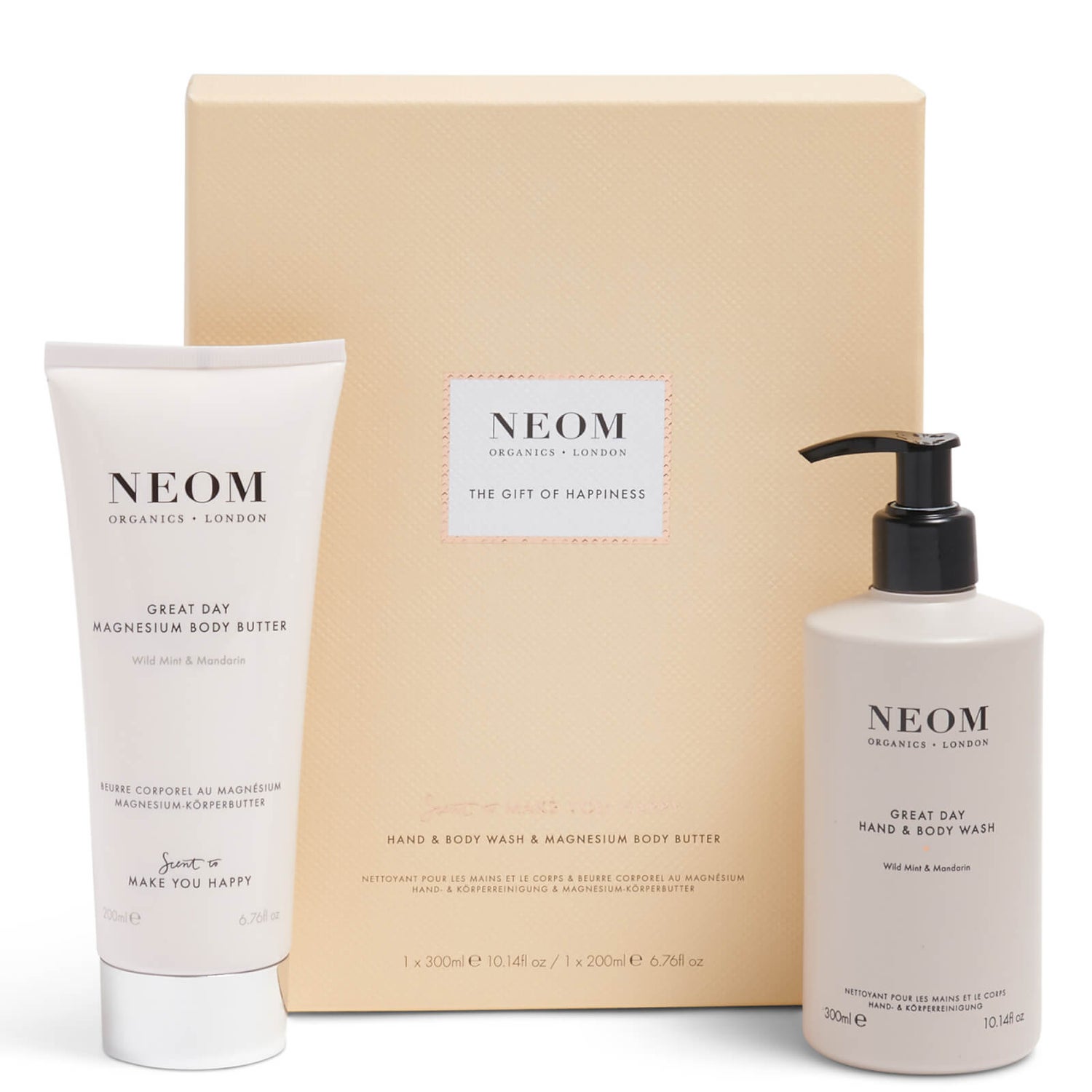 NEOM The Gift Of Happiness Set LOOKFANTASTIC