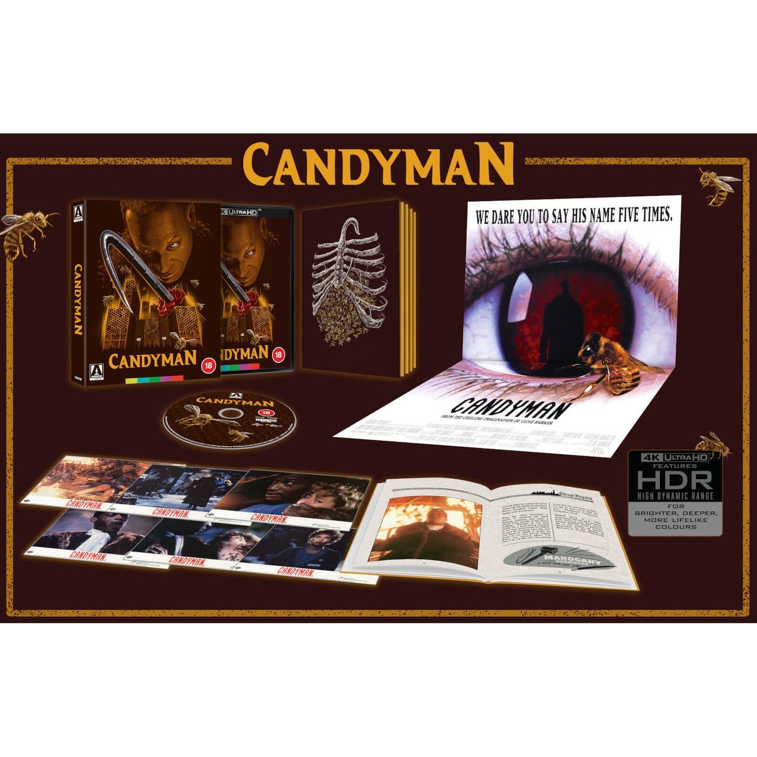 Candyman Limited Edition 4K Ultra HD 4K Zavvi UK