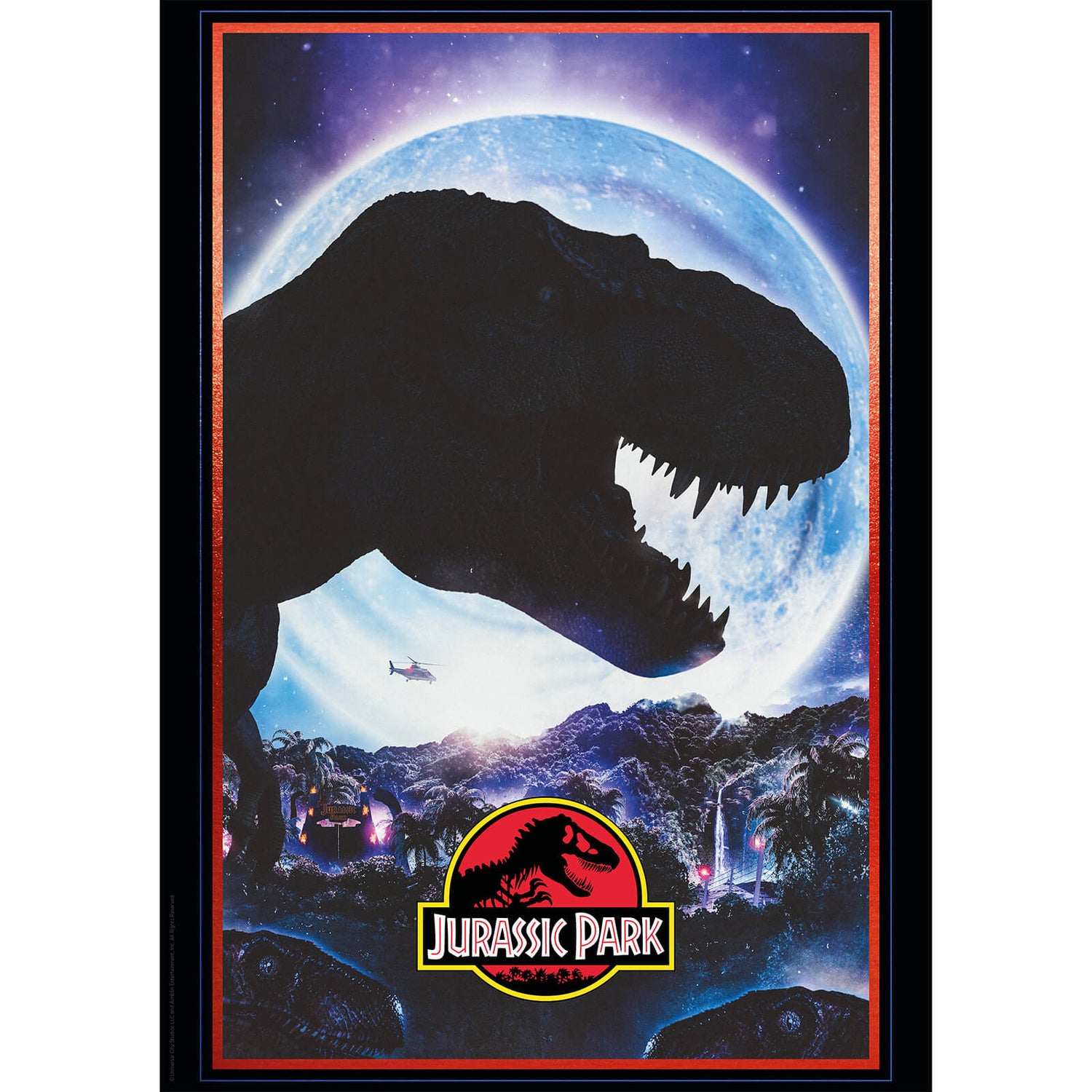 Fanattik Jurassic Park Limited Edition Art Print Merchandise - Zavvi US