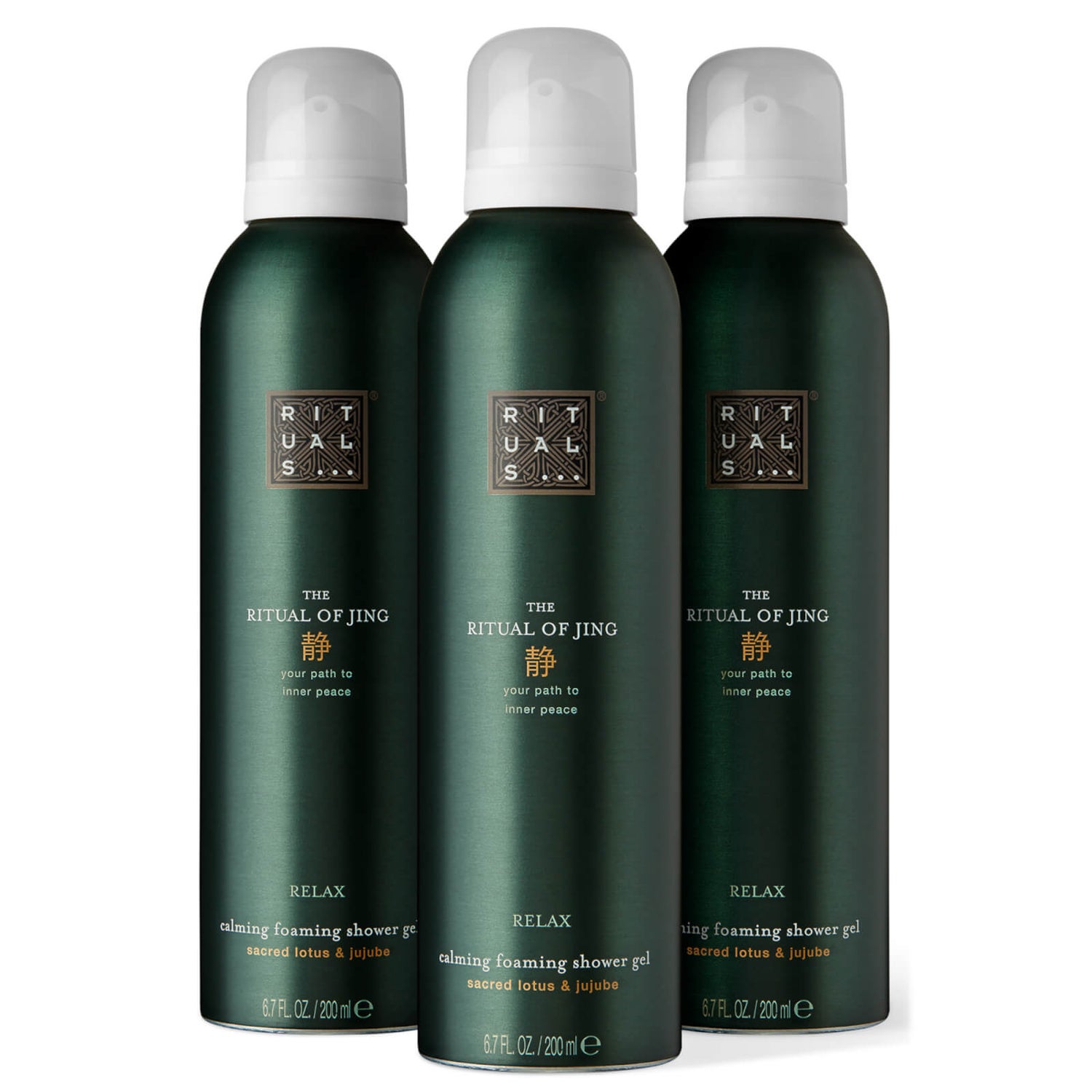 Rituals Jing Shower Foam Value Pack LOOKFANTASTIC