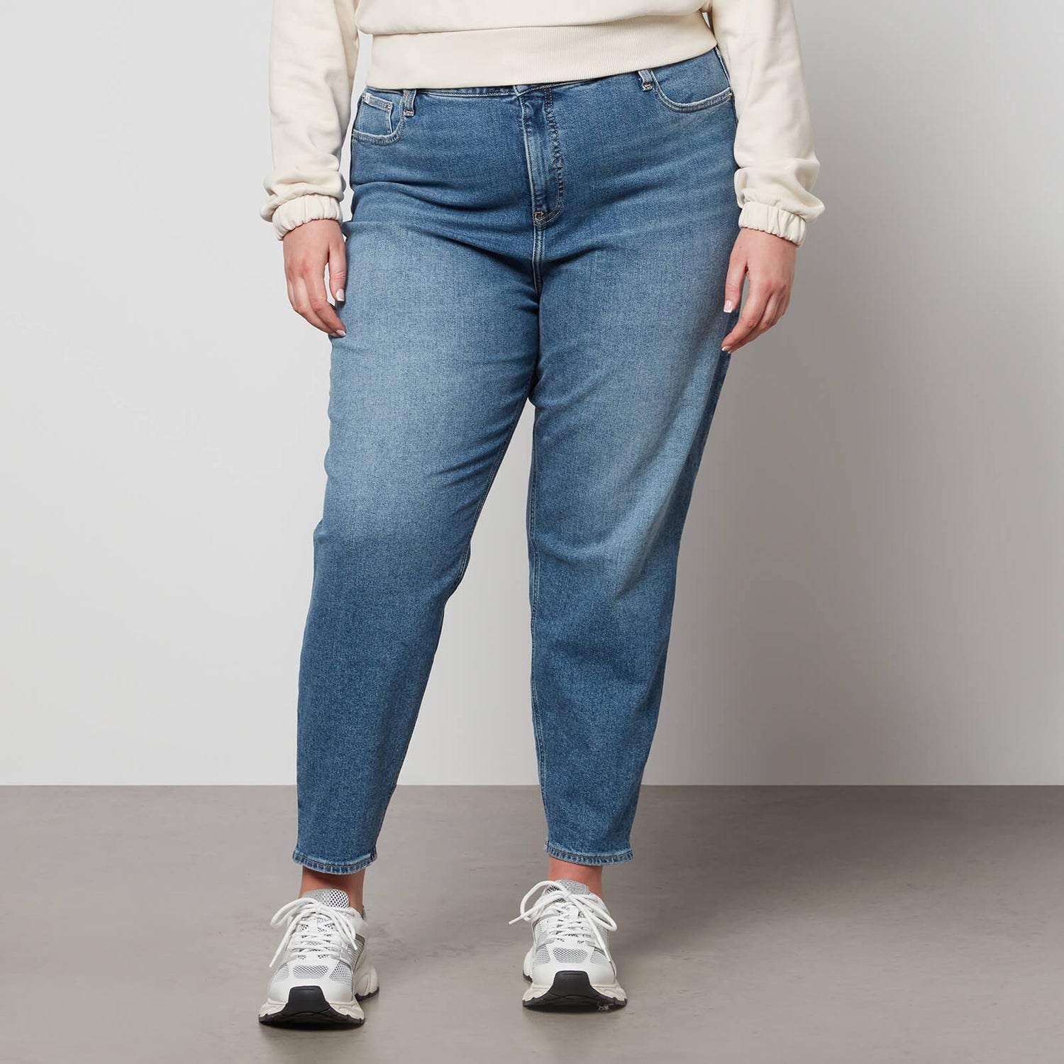 Calvin Klein Jeans Plus Denim Mom Jeans | TheHut.com