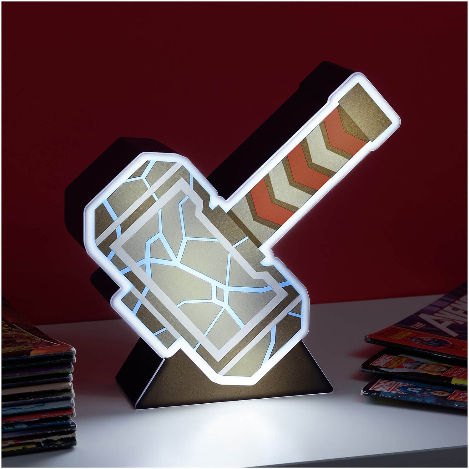 Marvel Thor's Hammer 2D Box Light retro vibes and nostalgia all on