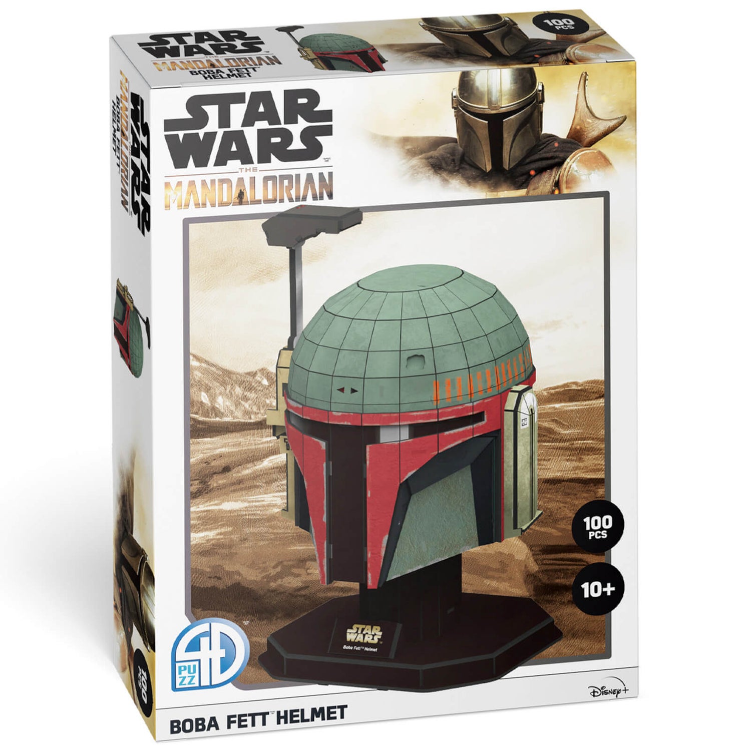 Star Wars The Book of Boba Fett Boba Fett's Helmet Paper Core 3D Puzzle Model Merchandise