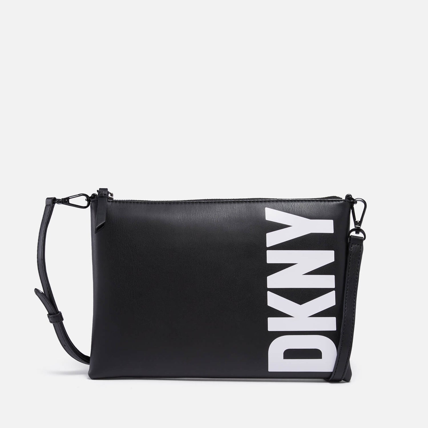 DKNY Women's Tilly Cross Body Bag Black/Silver