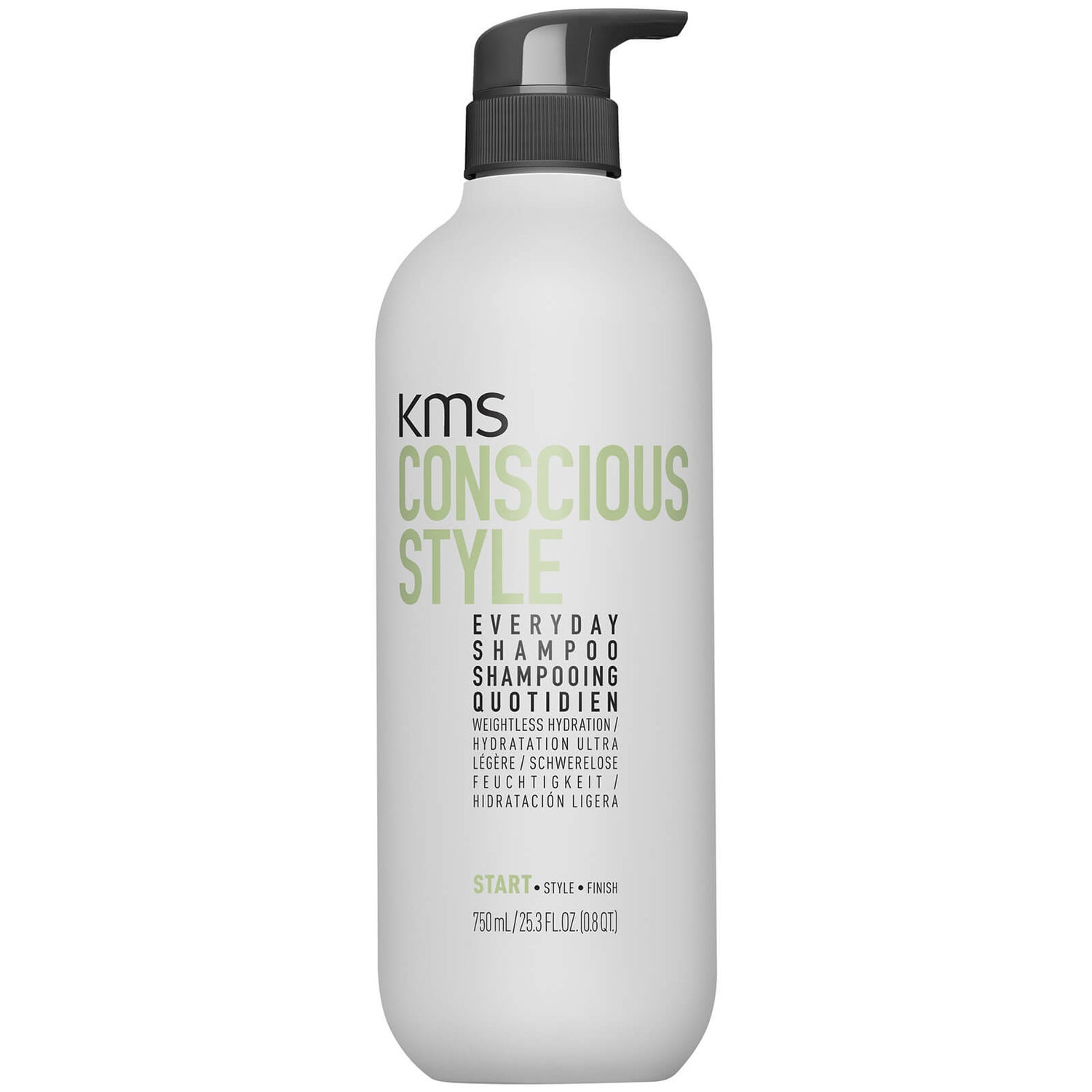 KMS Conscious Style Everyday Hydrating Shampoo 750ml For Gentle
