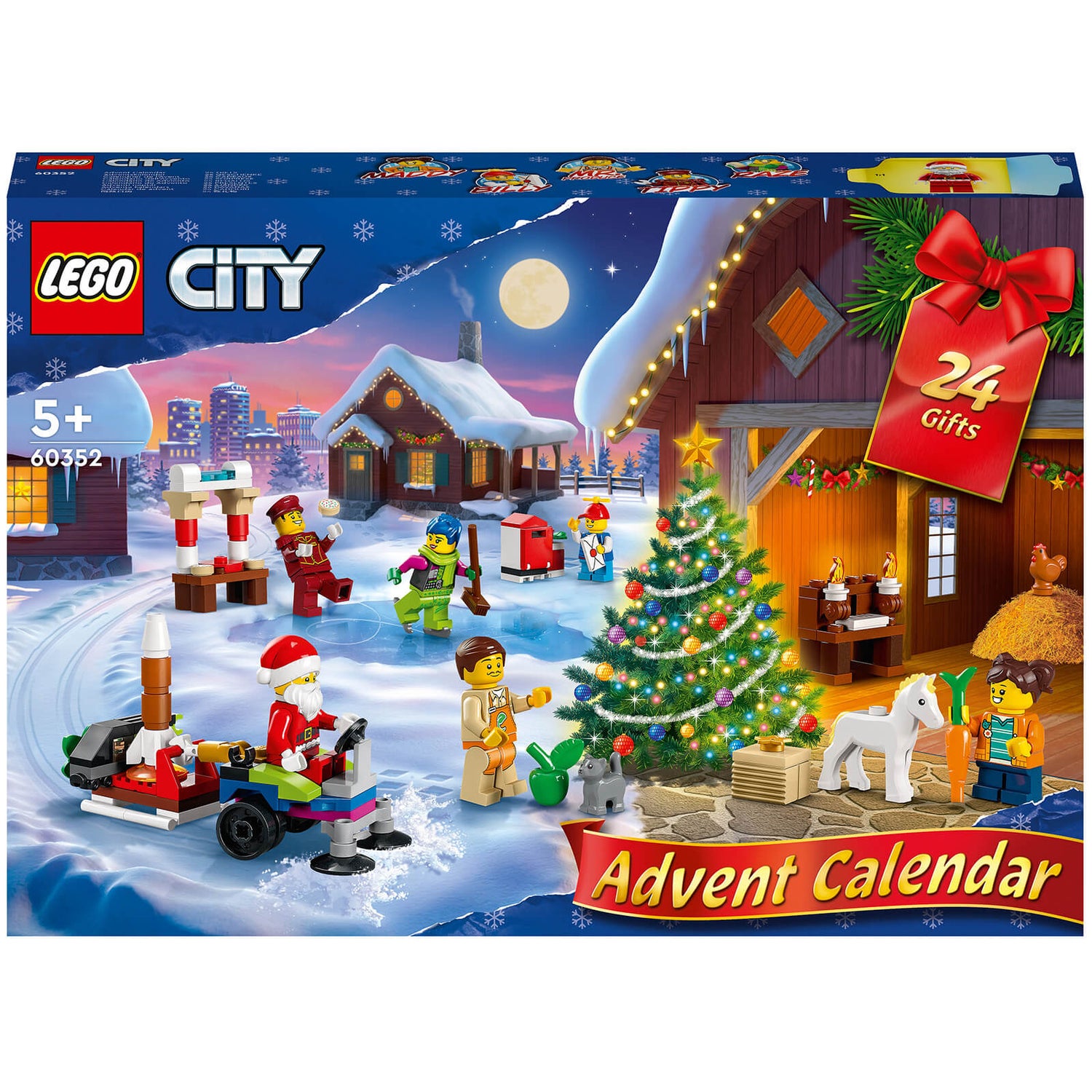 LEGO City: Advent Calendar 2022 Christmas Toys for Kids (60352) Toys
