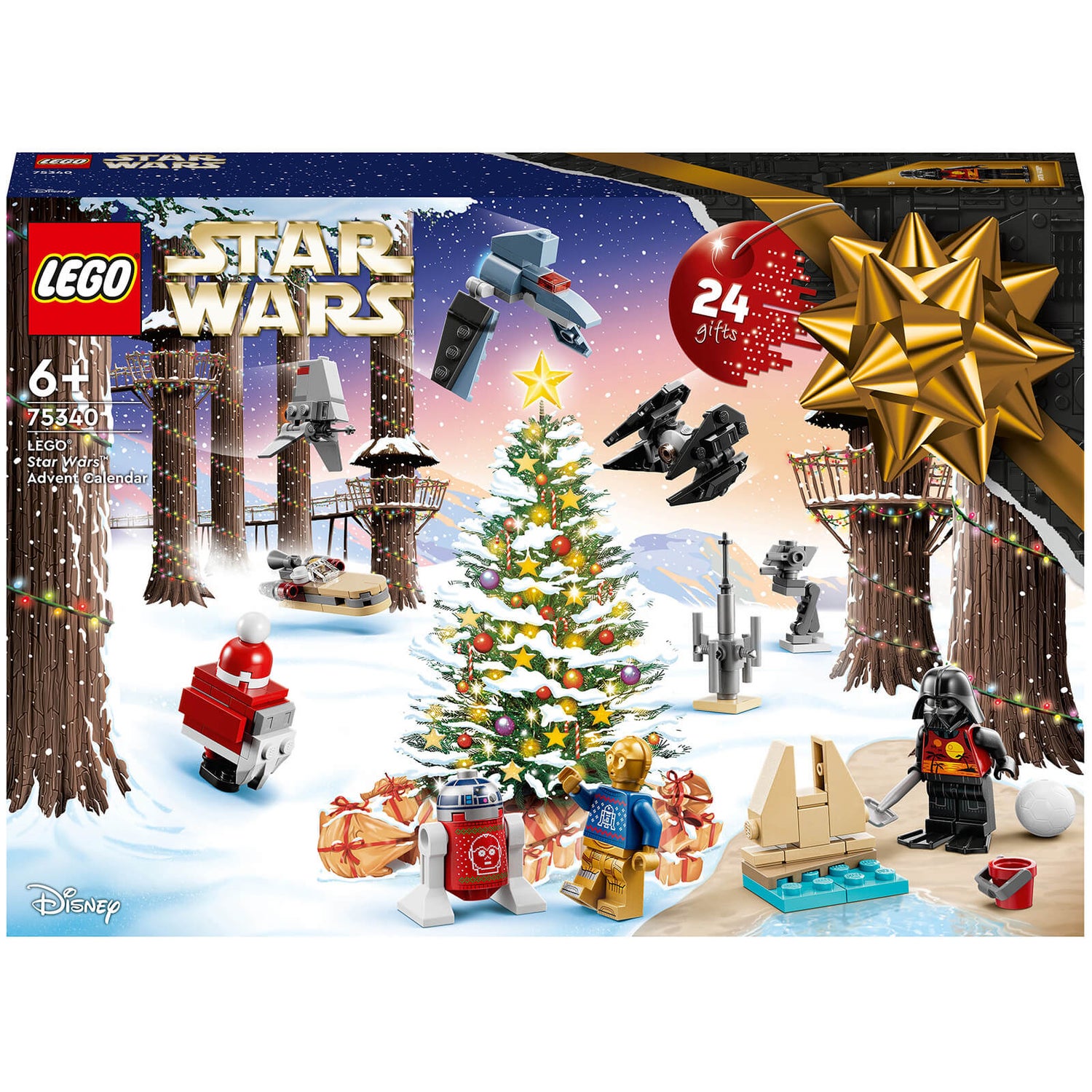 LEGO Star Wars Advent Calendar 2022 Christmas Gift Set (75340) retro