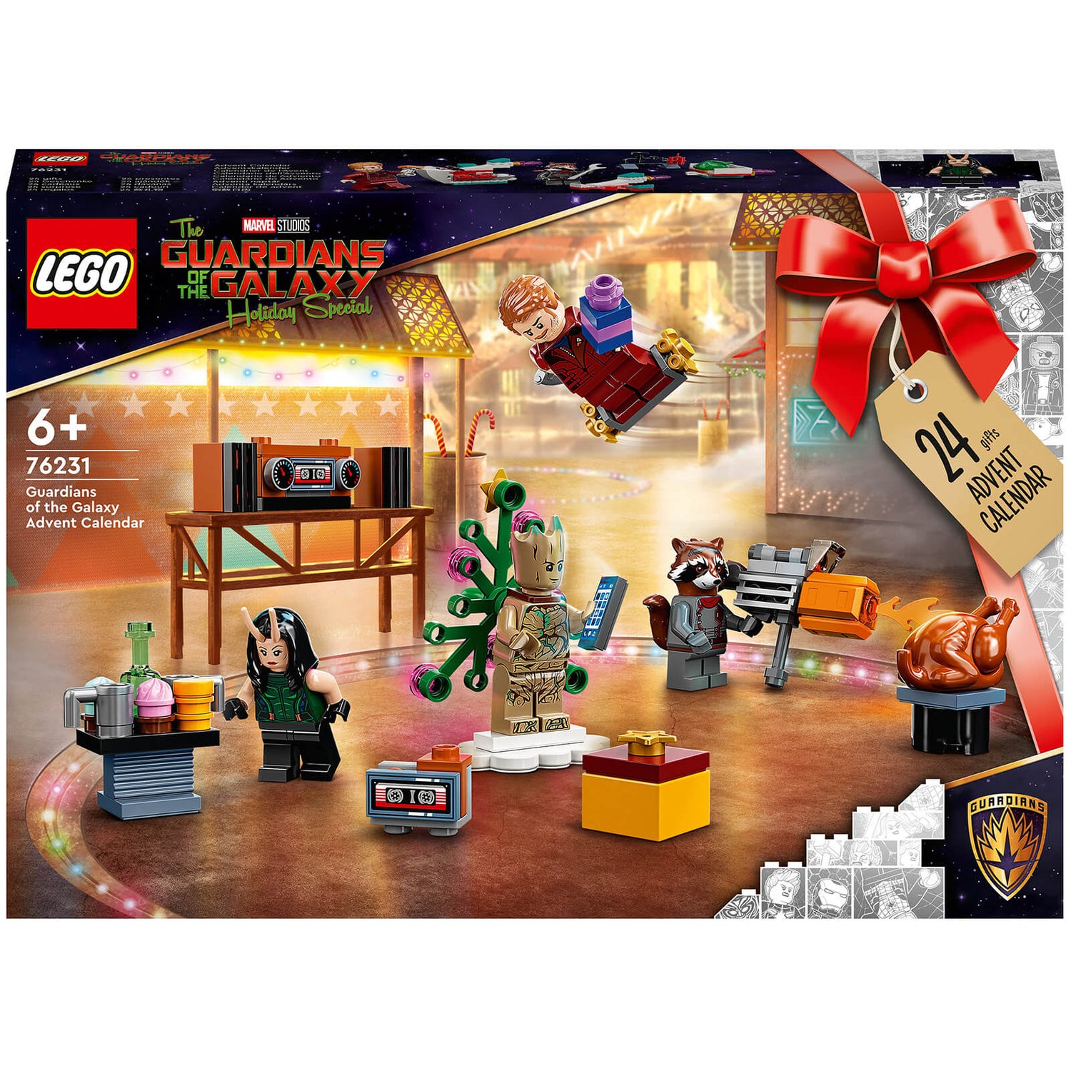 LEGO Marvel Guardians of the Galaxy Advent Calendar 2022 (76231) Toys
