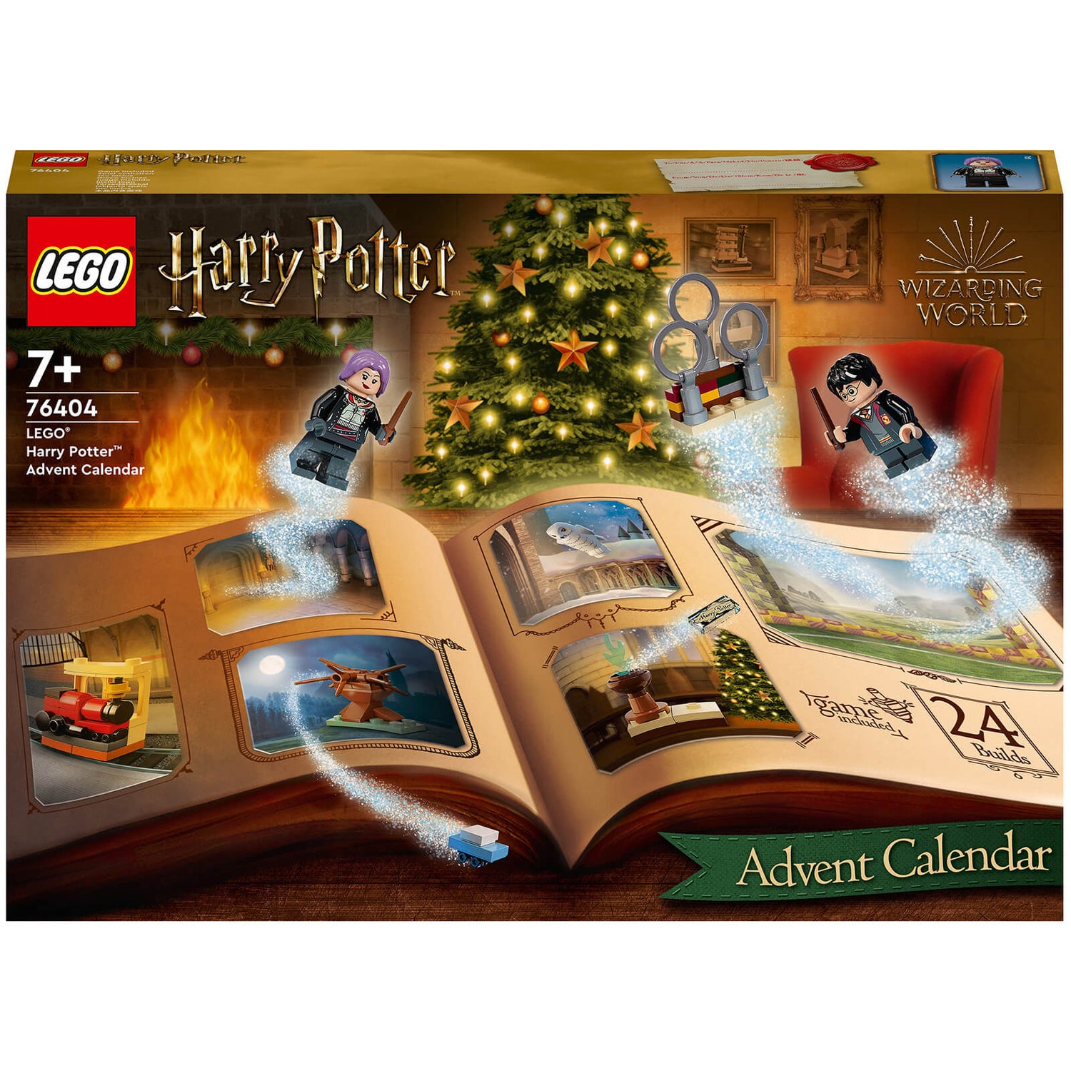 LEGO Harry Potter Advent Calendar 2022 Toys for Kids (76404) retro