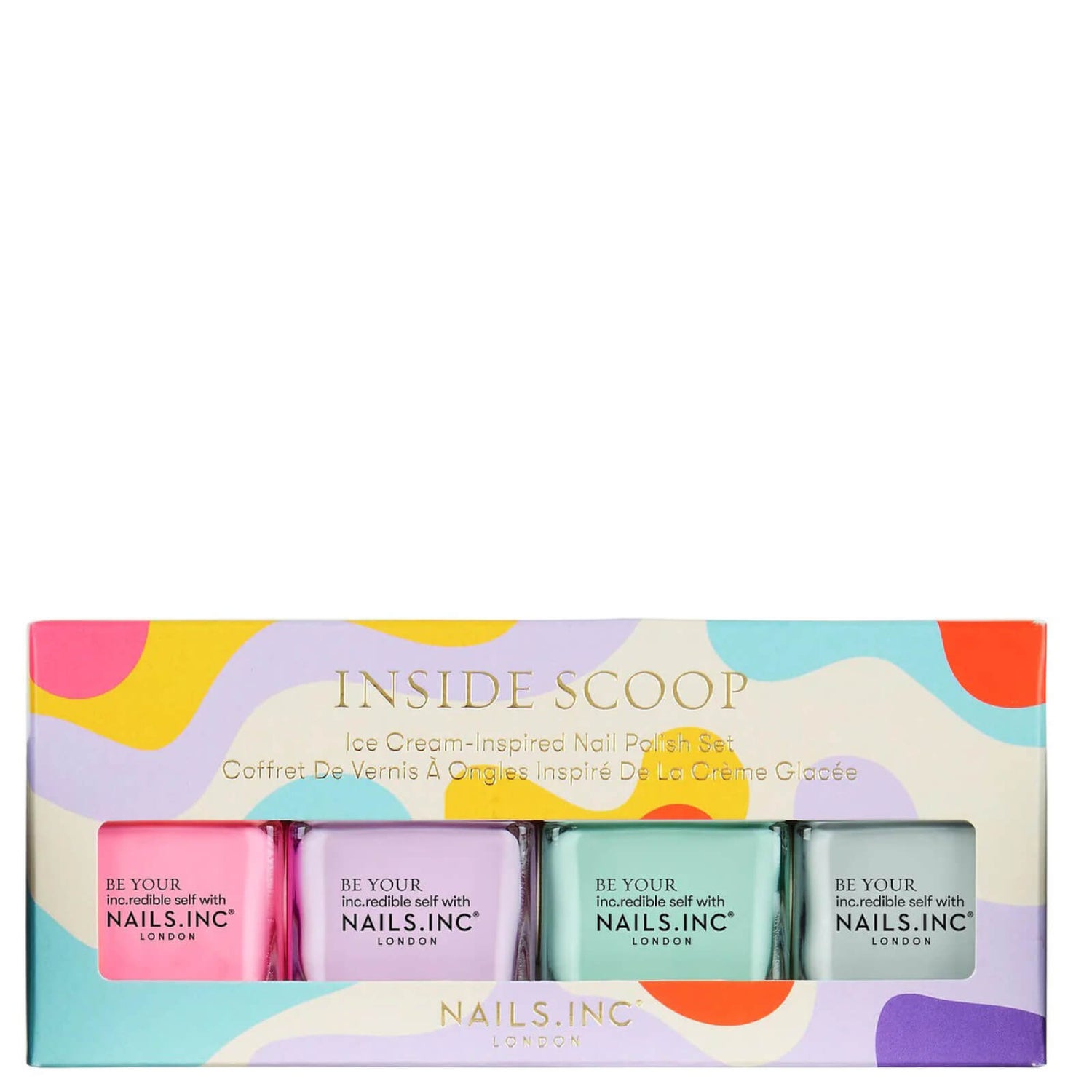 nails inc. Inside Scoop Nail Polish Set LOOKFANTASTIC