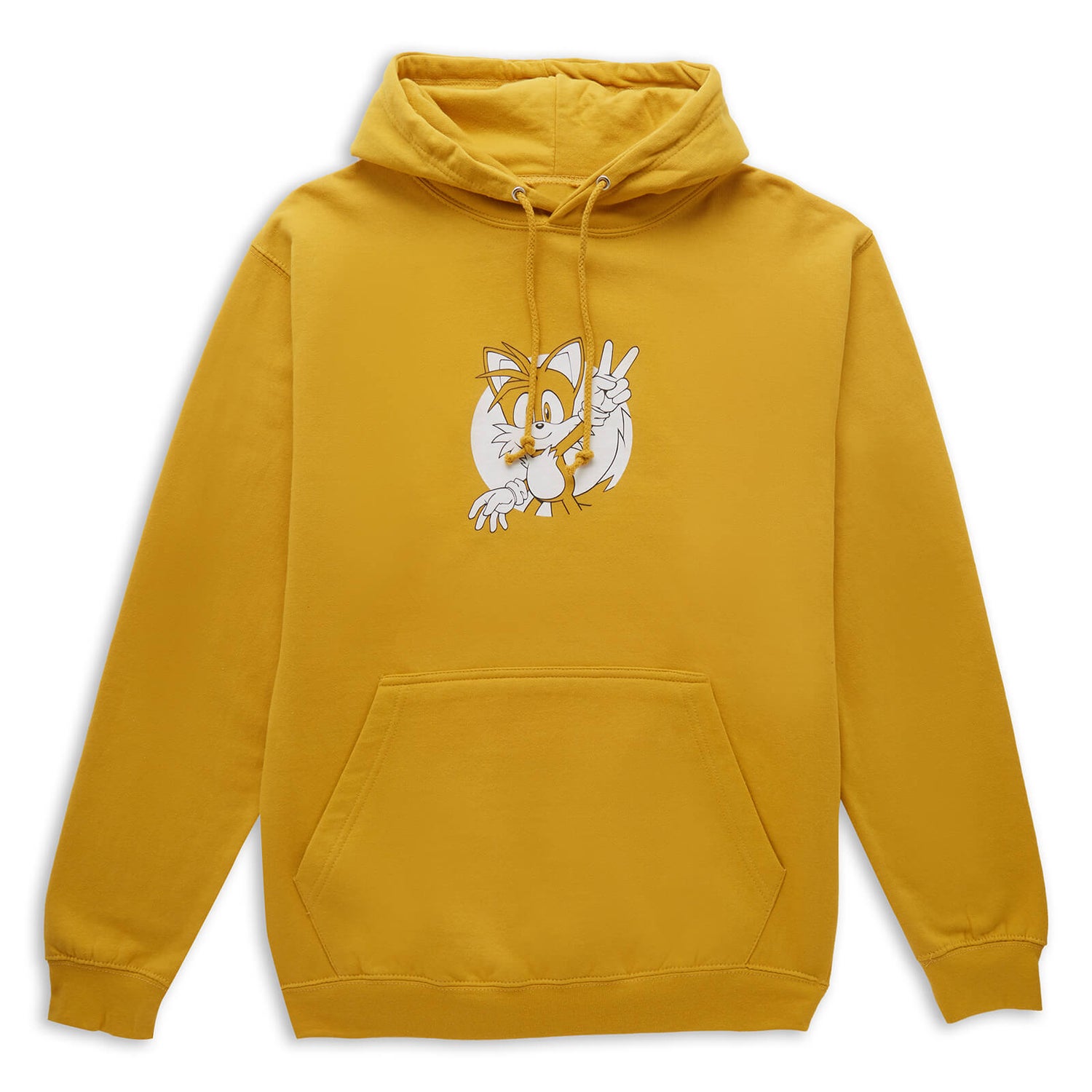 Sonic The Hedgehog Tails Hoodie - Mustard Clothing - Zavvi UK