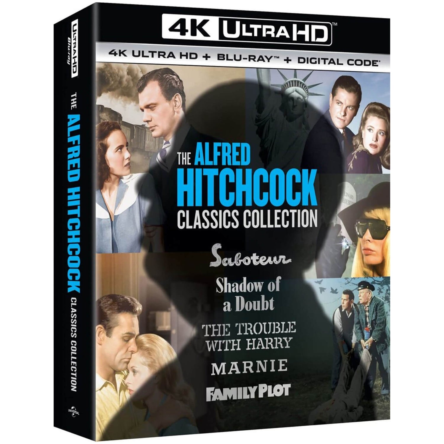 The Alfred Hitchcock Classics Collection 4K Ultra HD (Includes Blu