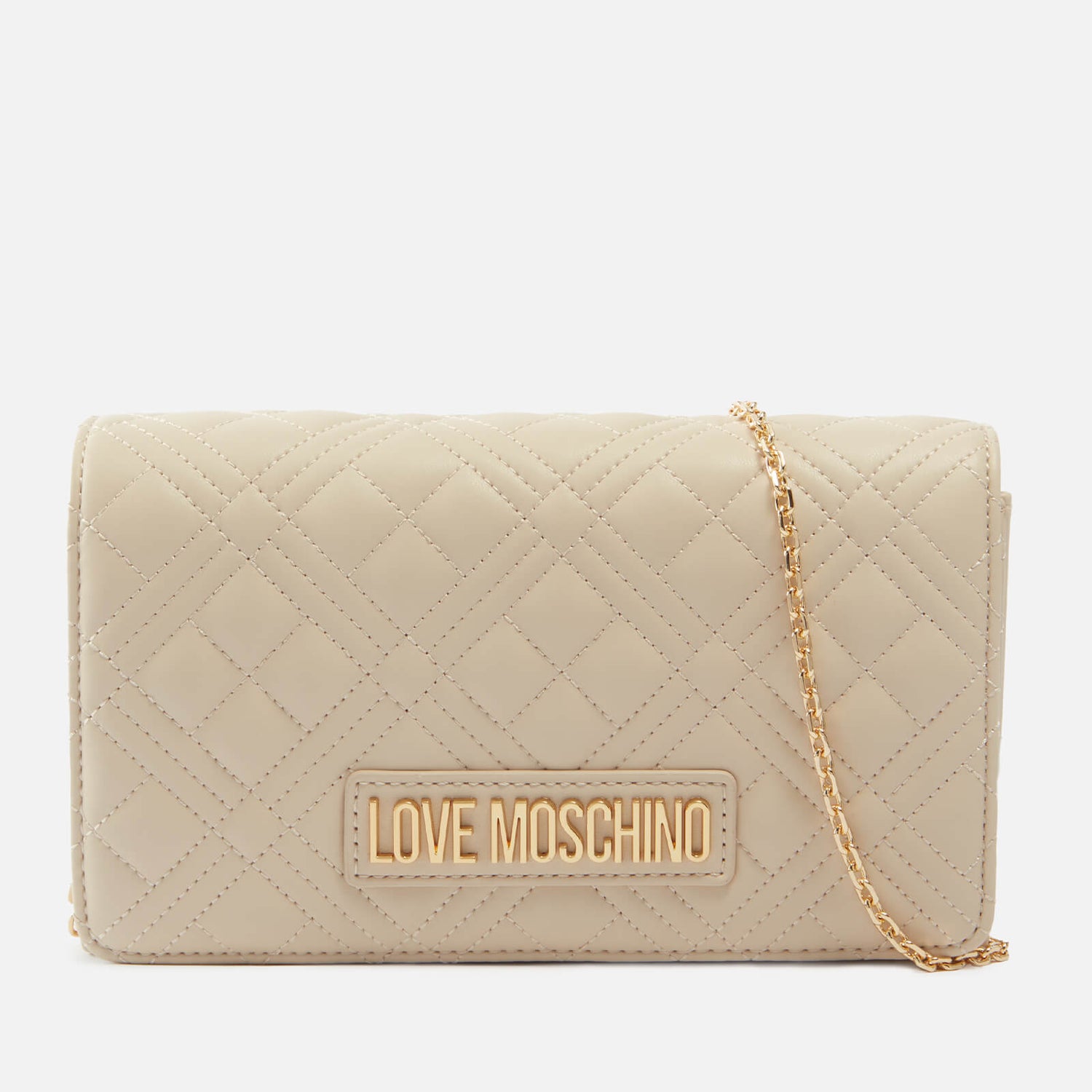 Love Moschino Quilted Leather Cross Body Bag
